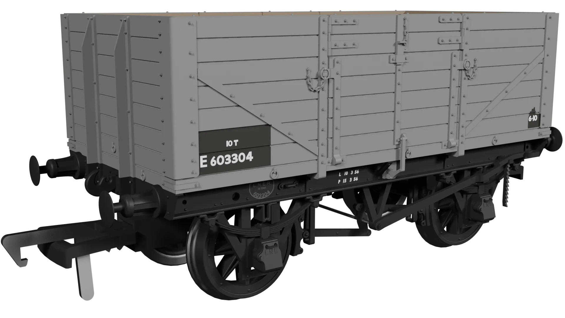 973008 GER Dia.48 7-Plank Open Wagon BR No.E603304