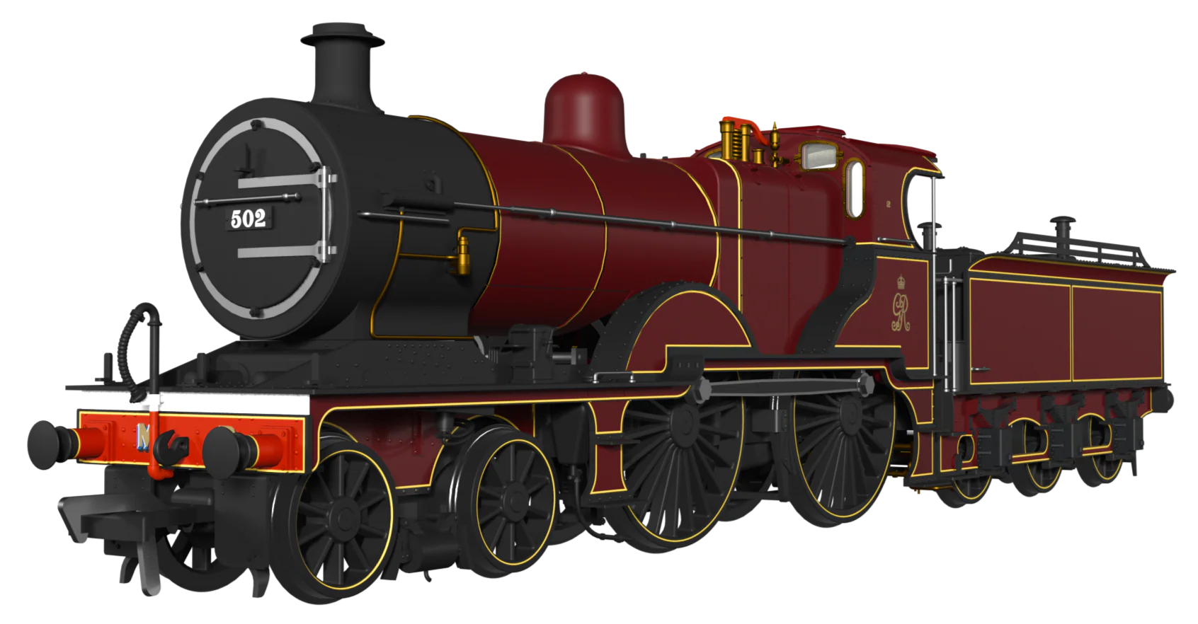 974001 Midland Railway 483 Class 4-4-0 Royal Train No.502 Steam Locomotive