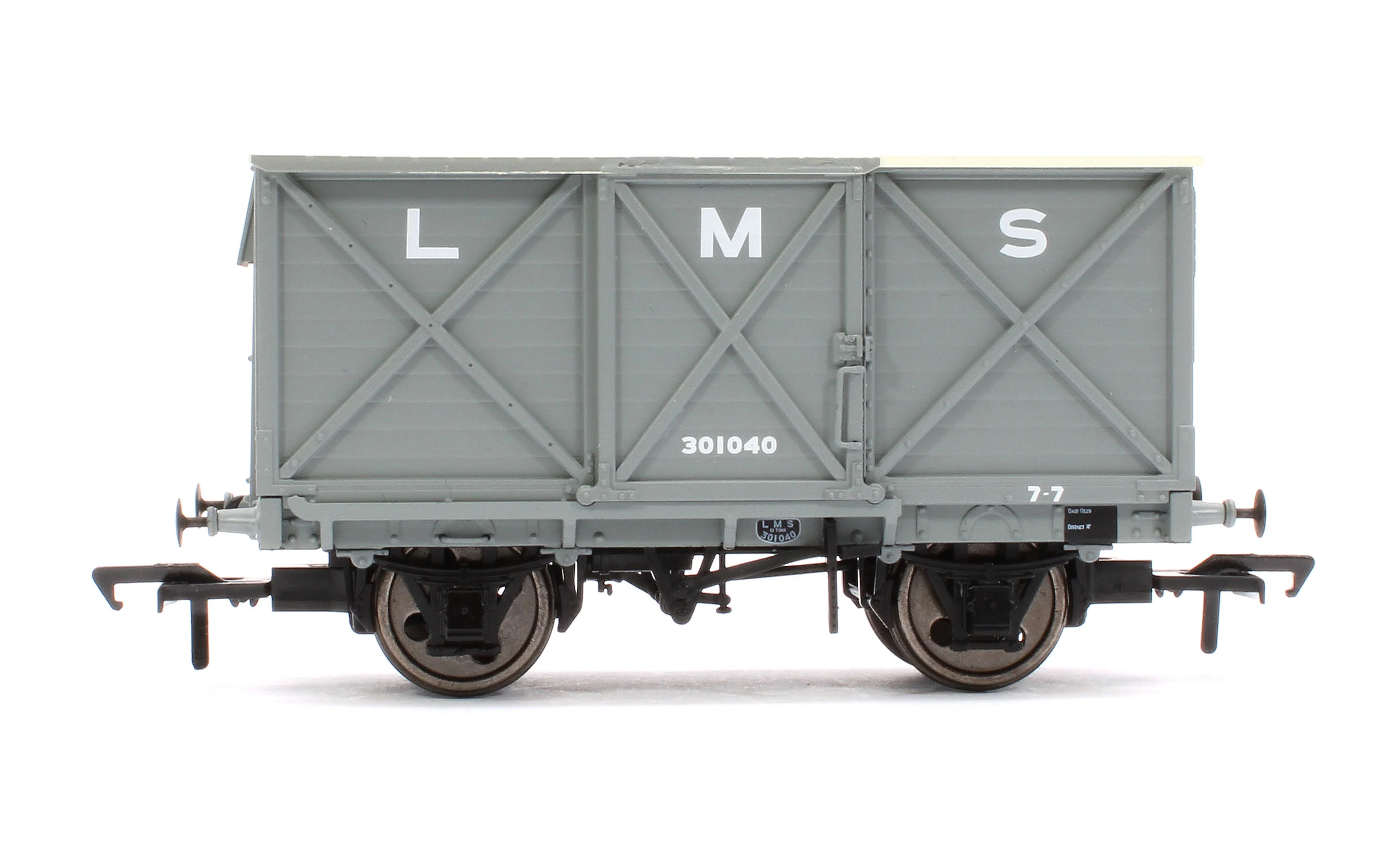 976006 Caledonian Railway Dia.67 10t Van - LMS (pre-36) No.301040 - Image 2