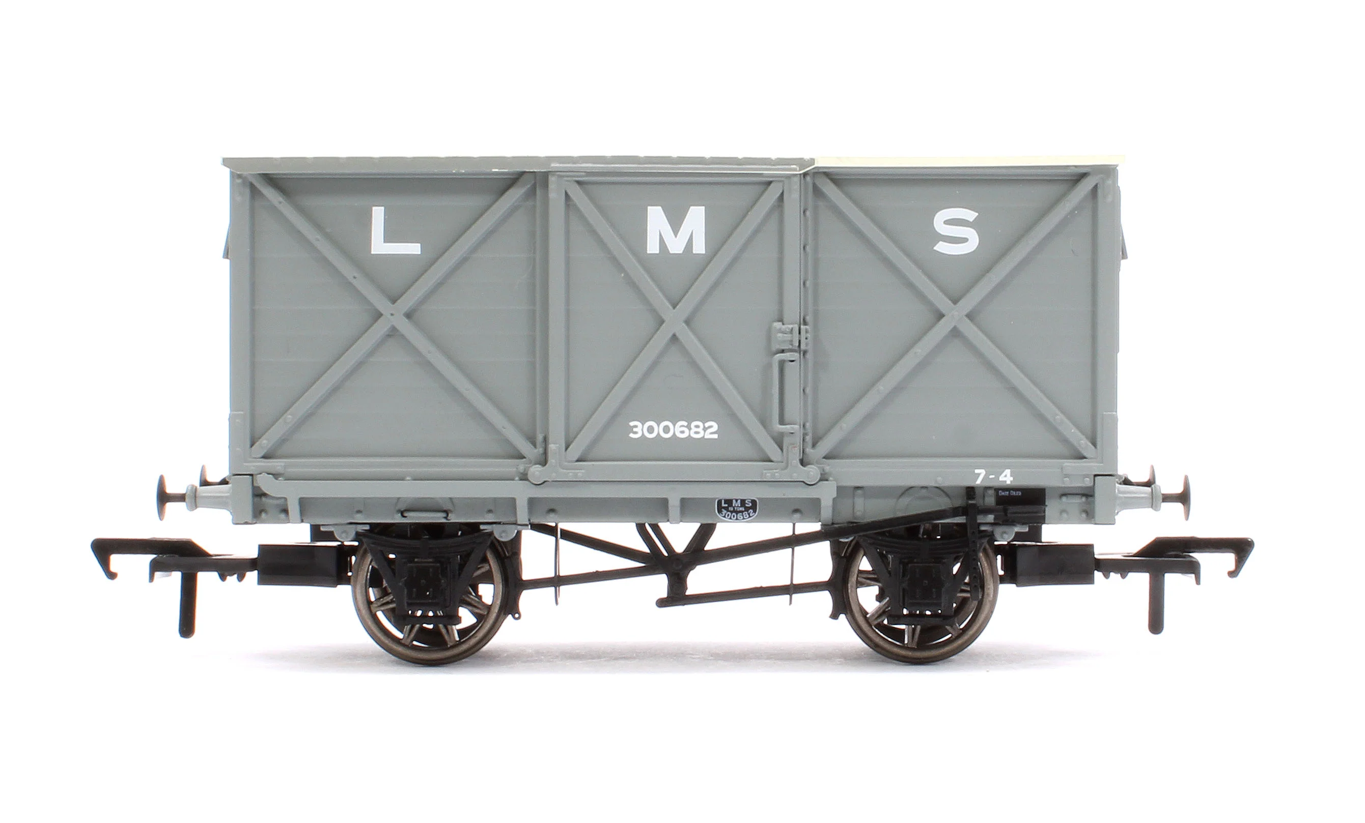976007 Caledonian Railway Dia.67 10t Van - LMS (pre-36) No.300682 - Image 2