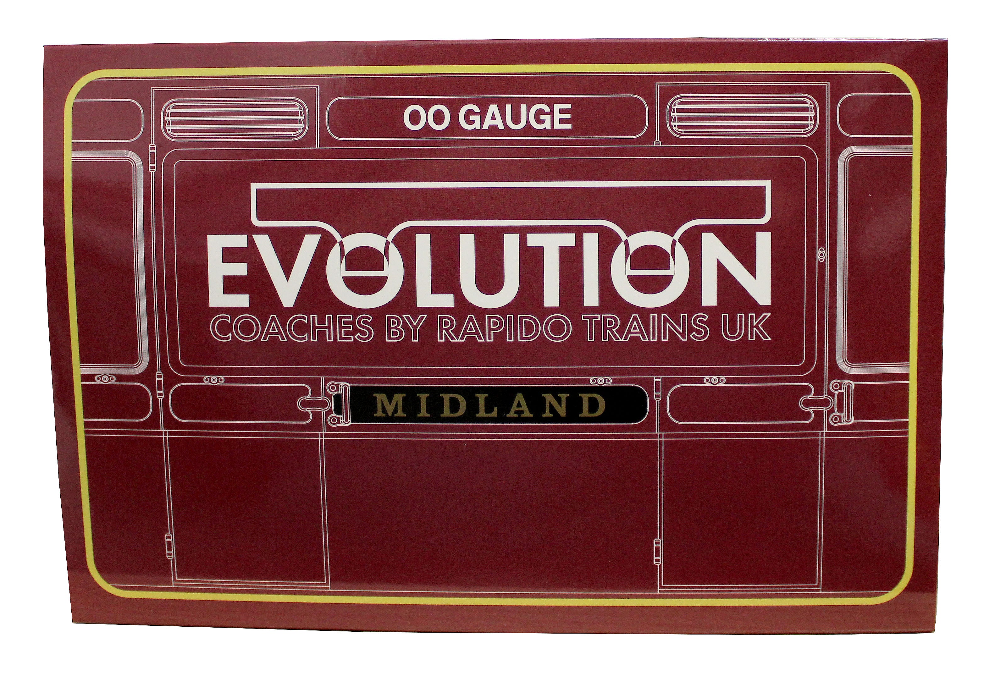 978005 48' Midland Railway ‘Evolution’ Bogie Coach Non-Corridor Carriage No.681, No.2441 & No.3207 3-Pack - Image 13