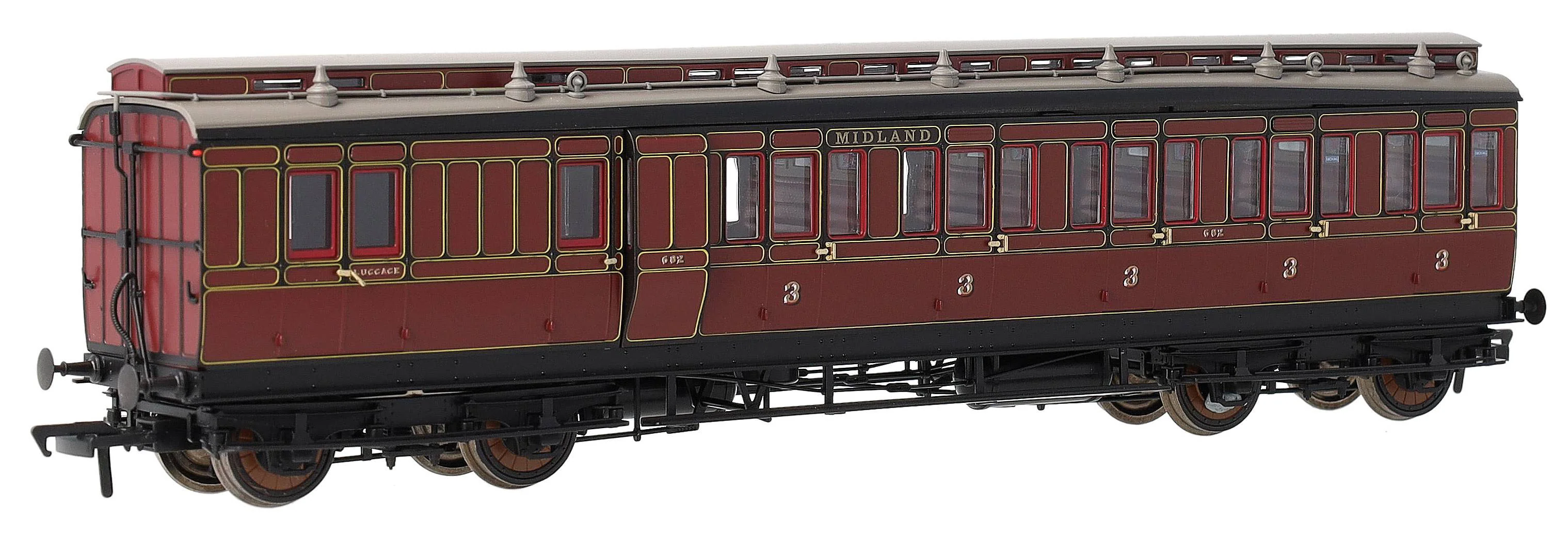 978006 48' Midland Railway ‘Evolution’ Bogie Coach Non-Corridor Brake Third No.682
