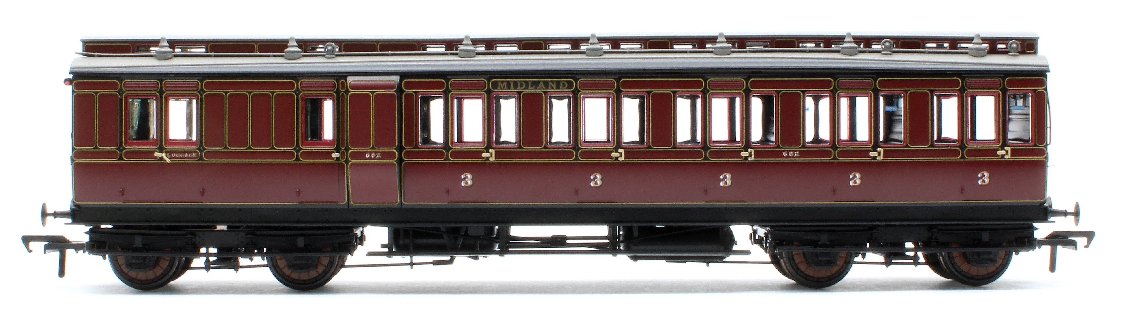 978006 48' Midland Railway ‘Evolution’ Bogie Coach Non-Corridor Brake Third No.682 - Image 2