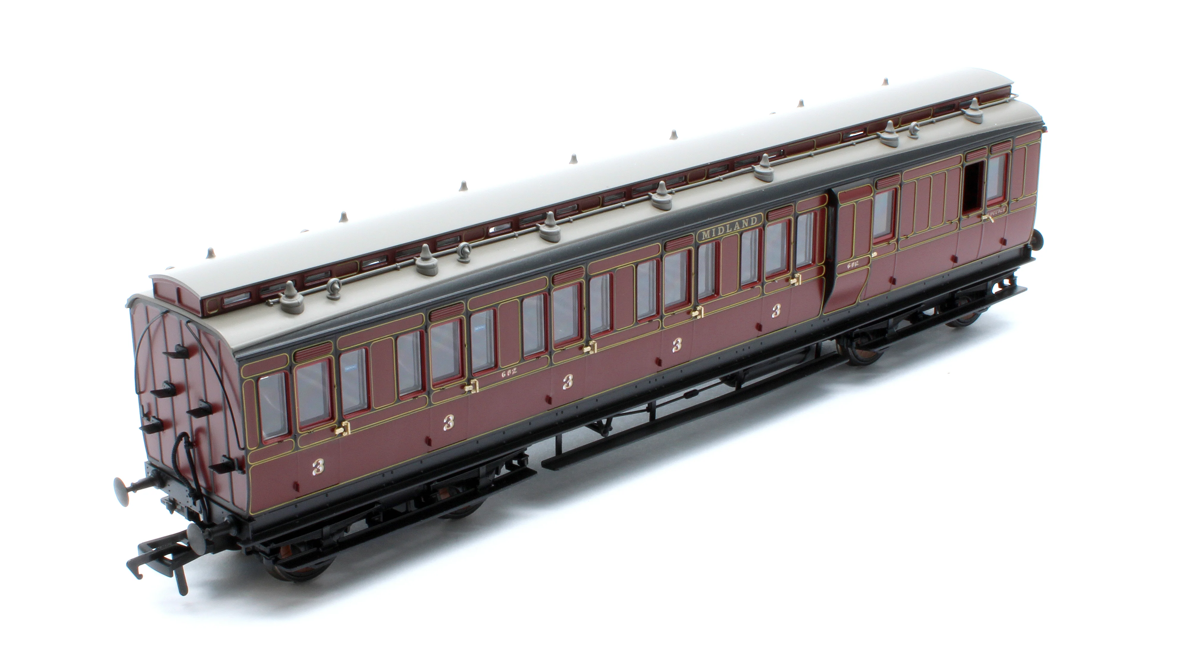 978006 48' Midland Railway ‘Evolution’ Bogie Coach Non-Corridor Brake Third No.682 - Image 5