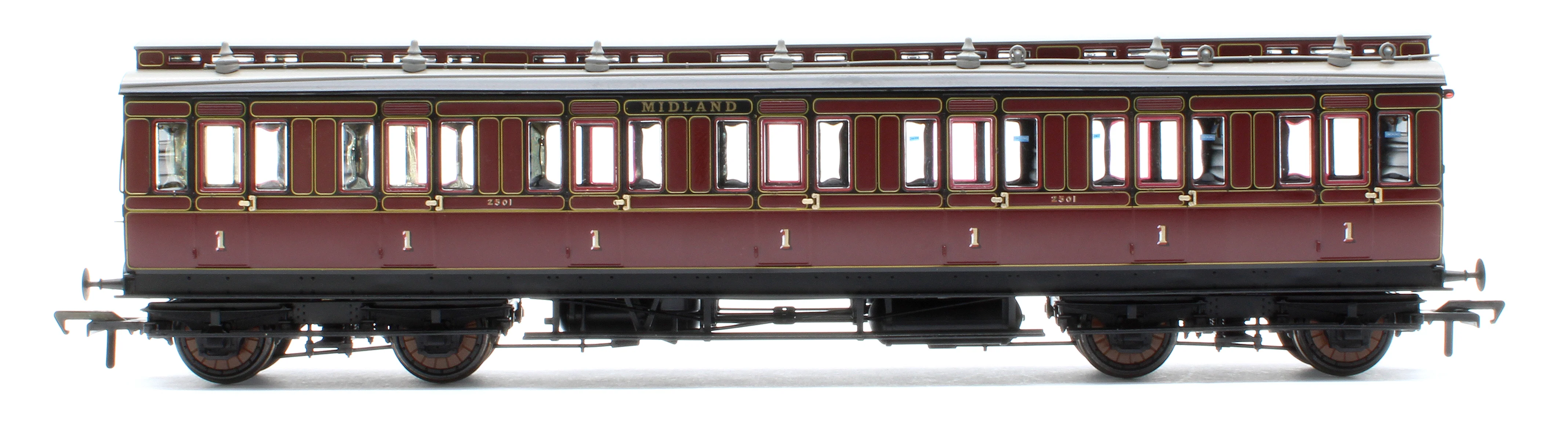 978039 48' Midland Railway ‘Evolution’ Non-Corridor First No.2501 - Image 2
