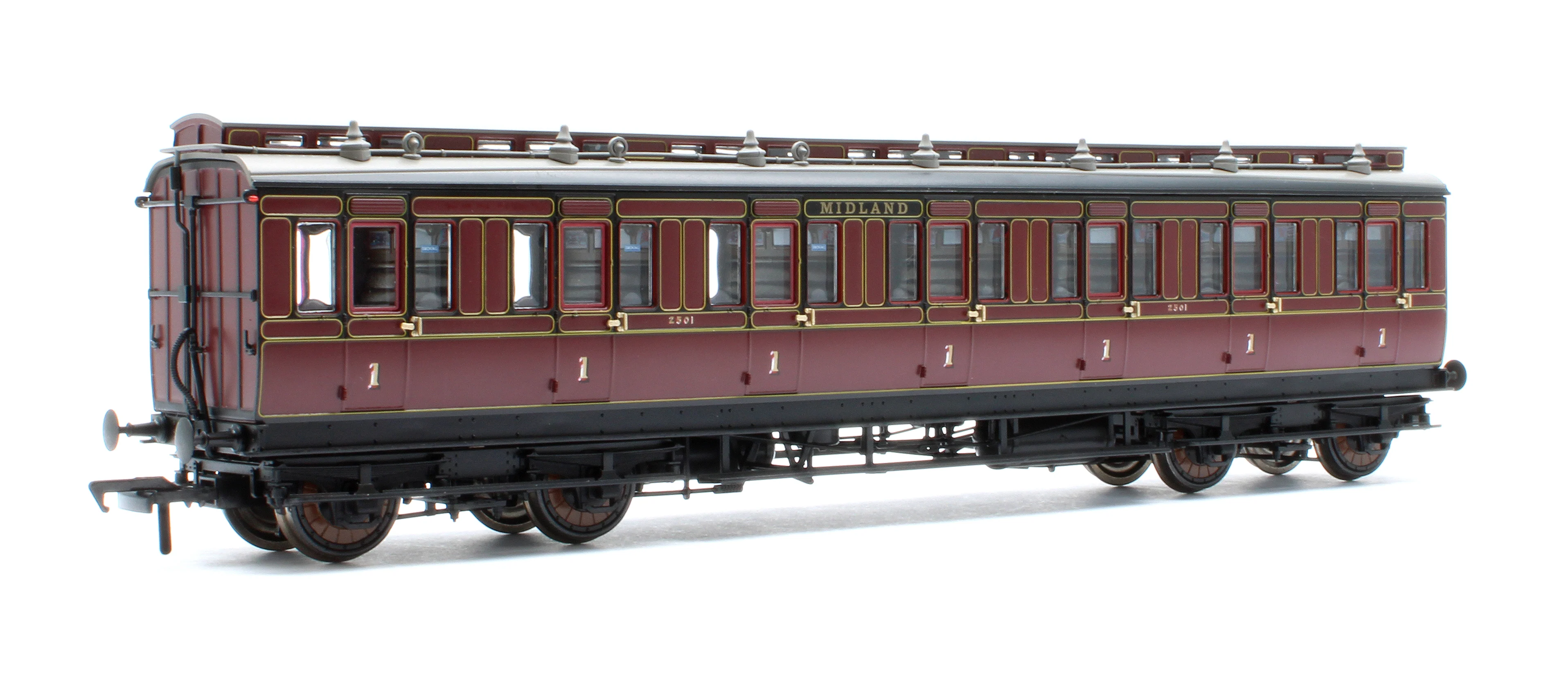 978039 48' Midland Railway ‘Evolution’ Non-Corridor First No.2501 - Image 3