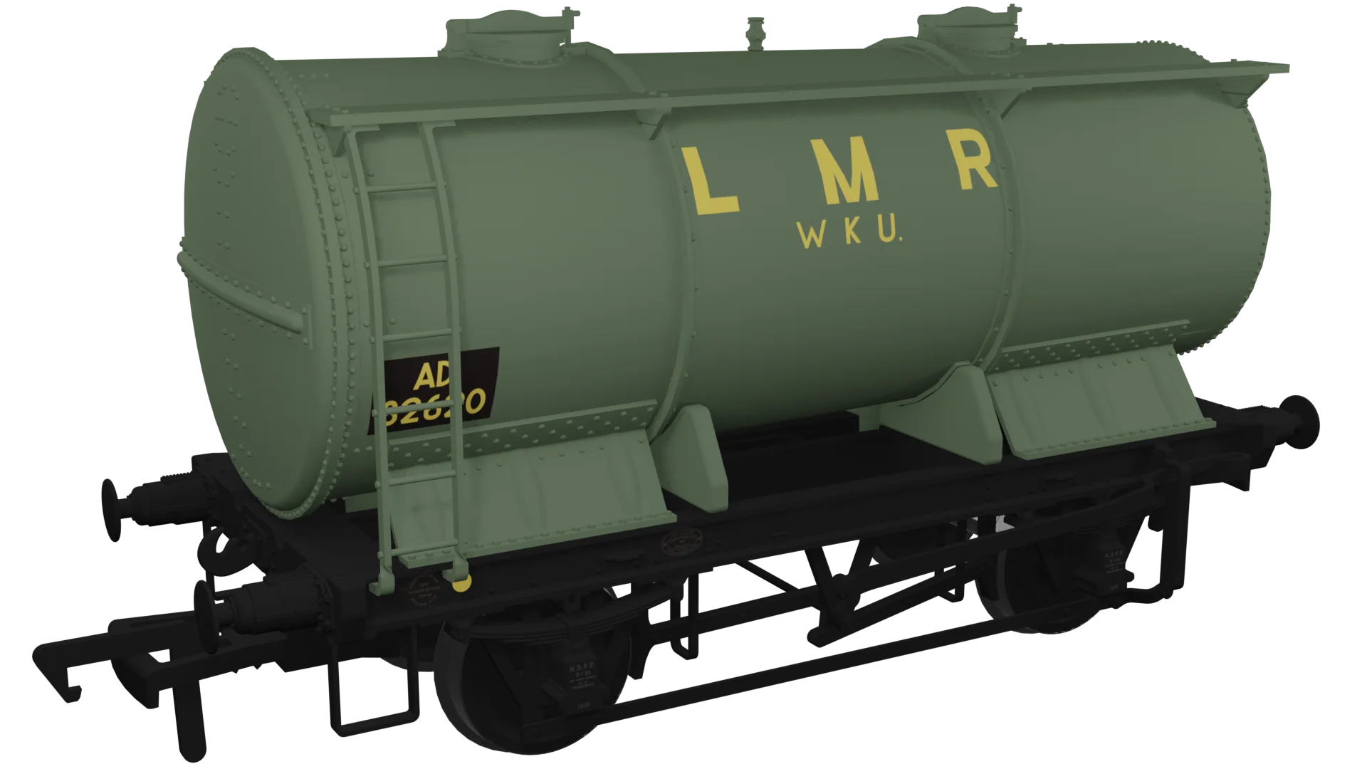 981010 Chemical Tank Wagon - Longmoor Military Railway No.AD82620 - Image 2