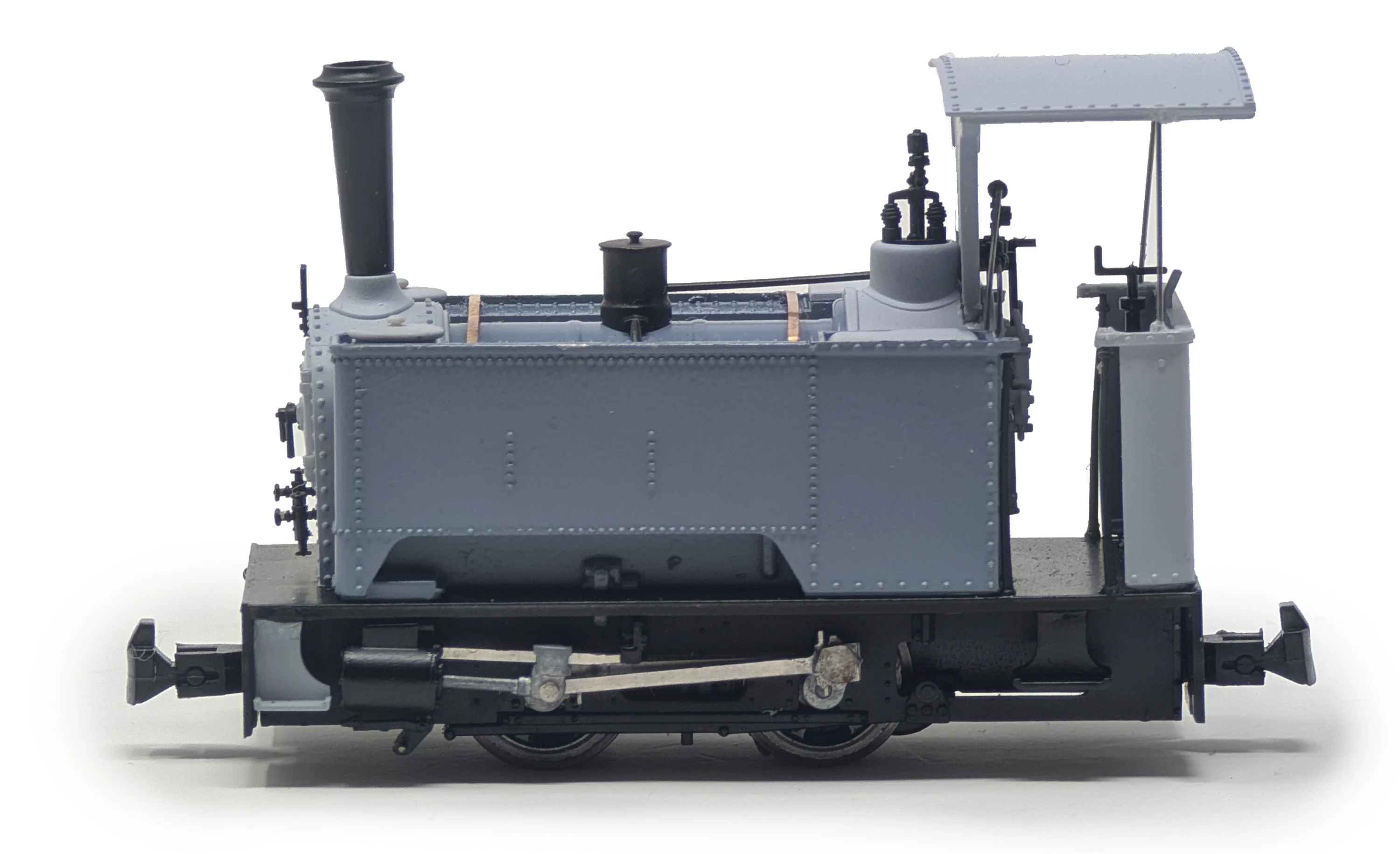 986003 Sirdar Class 0-4-0 Kerr, Stuart & Co. Long-Tank Lined Black Steam Locomotive - Image 4