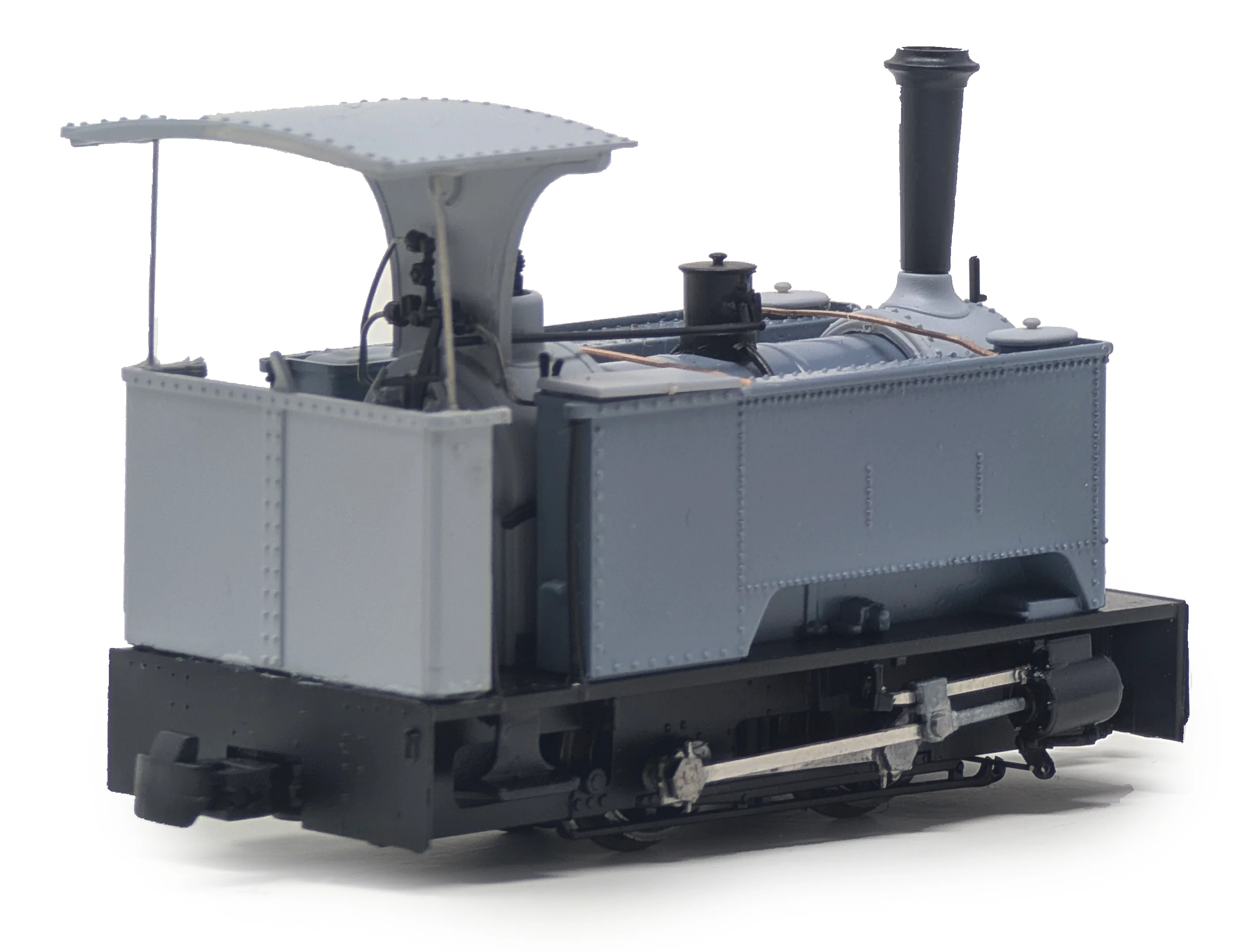 986003 Sirdar Class 0-4-0 Kerr, Stuart & Co. Long-Tank Lined Black Steam Locomotive - Image 5