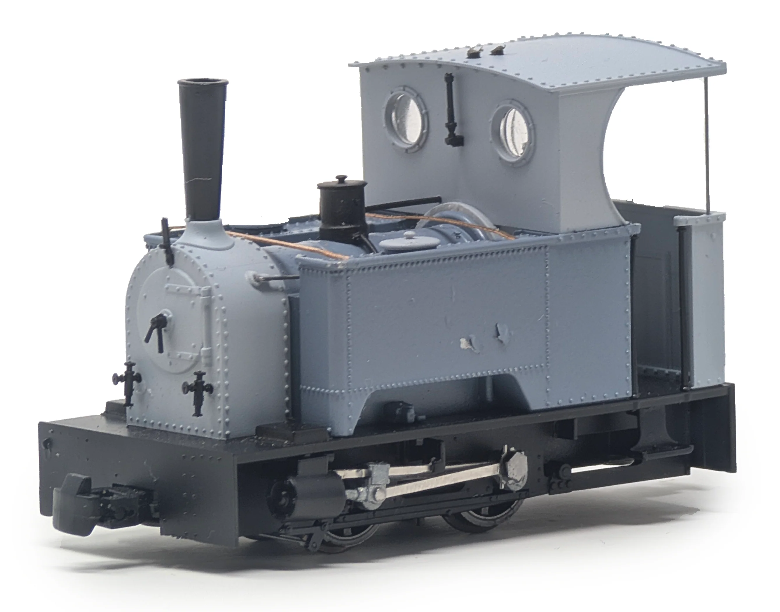 986701 Sirdar Class 0-4-0 Kerr, Stuart & Co. Short-Tank 'What If' - Penrhyn Lined Black Steam Locomotive - DCC Fitted - Image 3