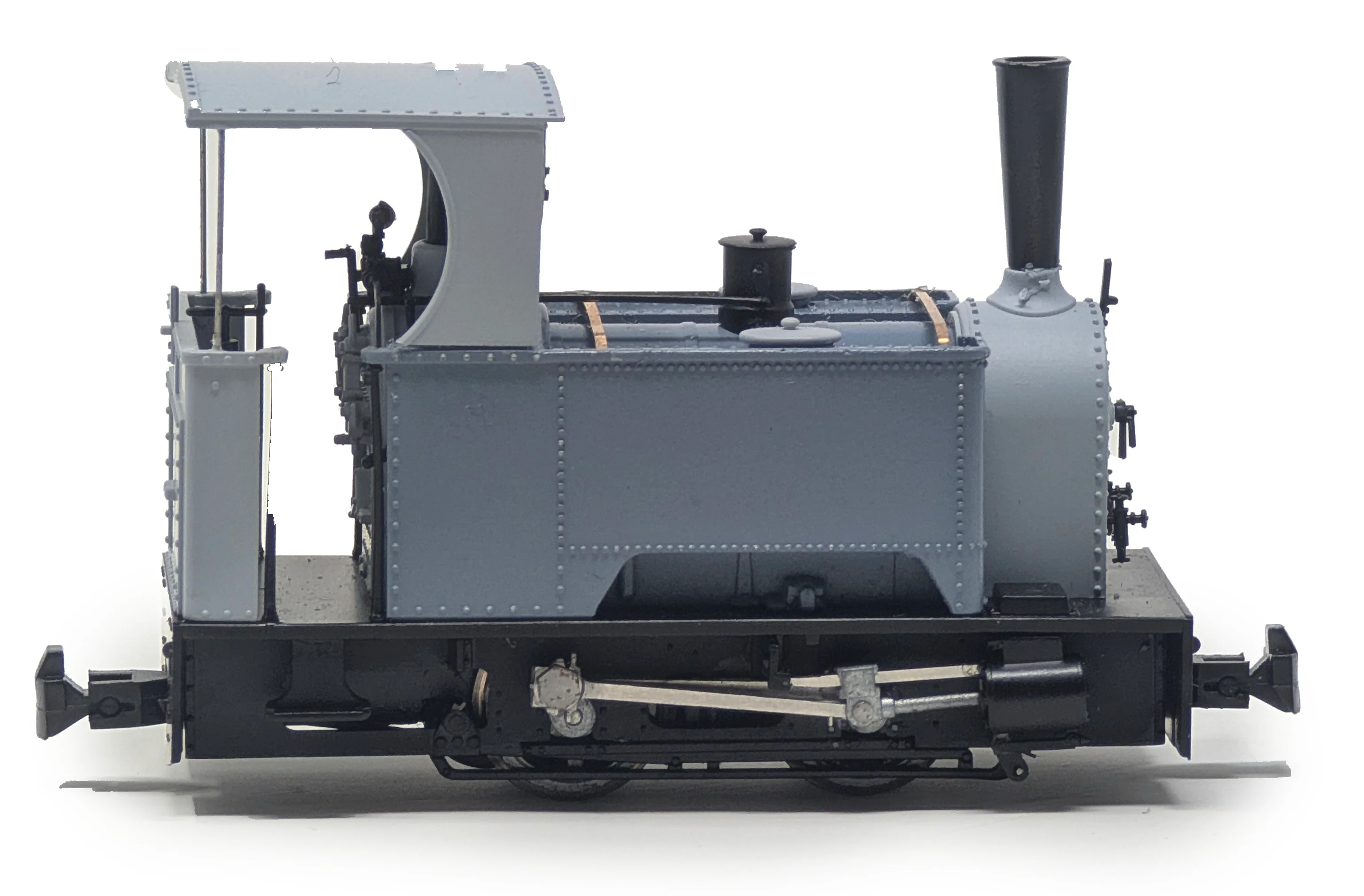 986704 Sirdar Class 0-4-0 Kerr, Stuart & Co. Short-Tank 'What If' - Lined Green Steam Locomotive - DCC Fitted - Image 4