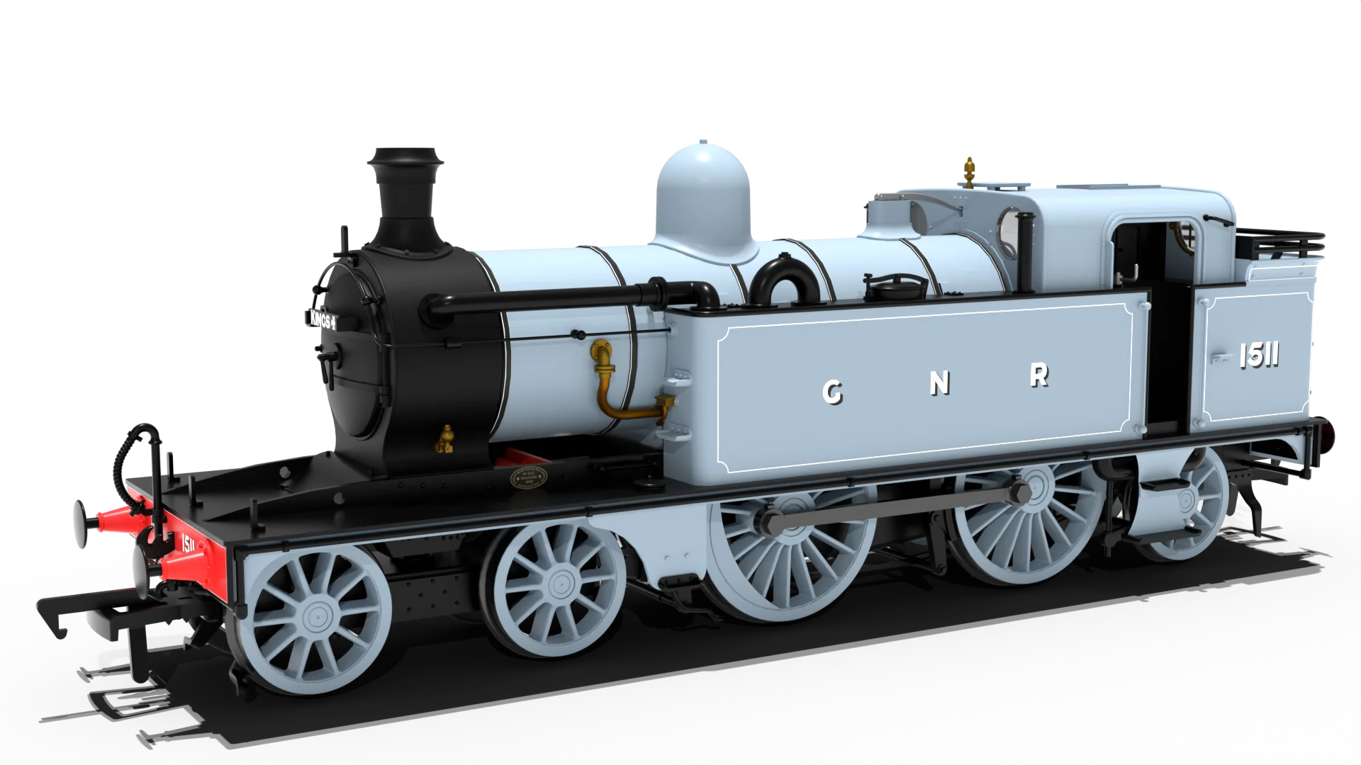 989003 GNR C2 Tank No.1511 GNR Grey Steam Locomotive