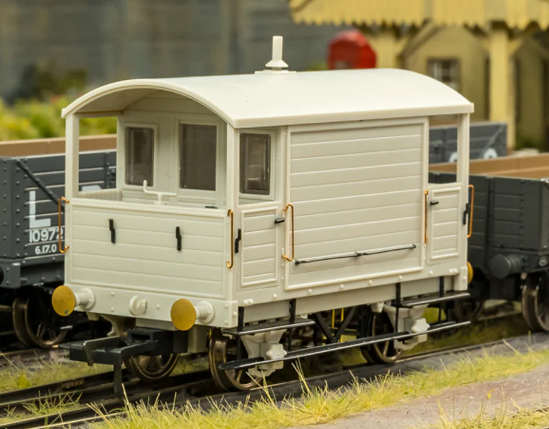 994004 LBSC 4 Wheel Brake Van - SR (Pre-36) No.55758 - Image 2