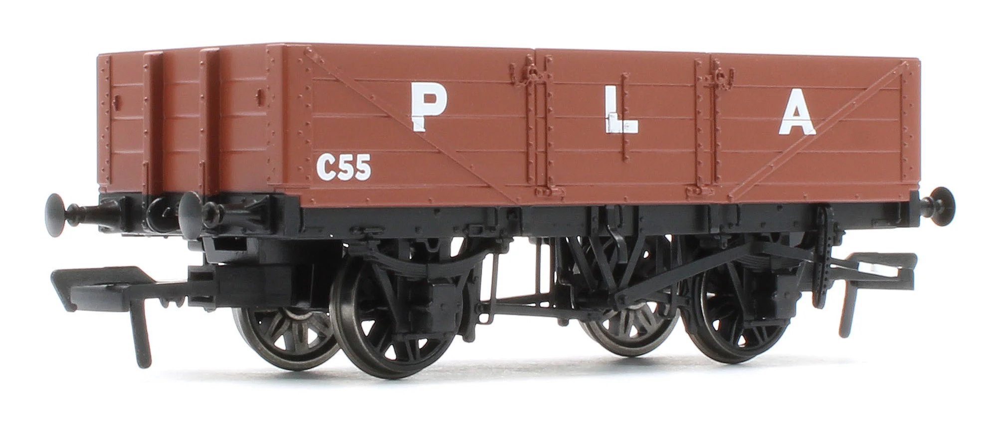 950012 LNWR D84 4-Plank Open PLA No.C55 - Image 3