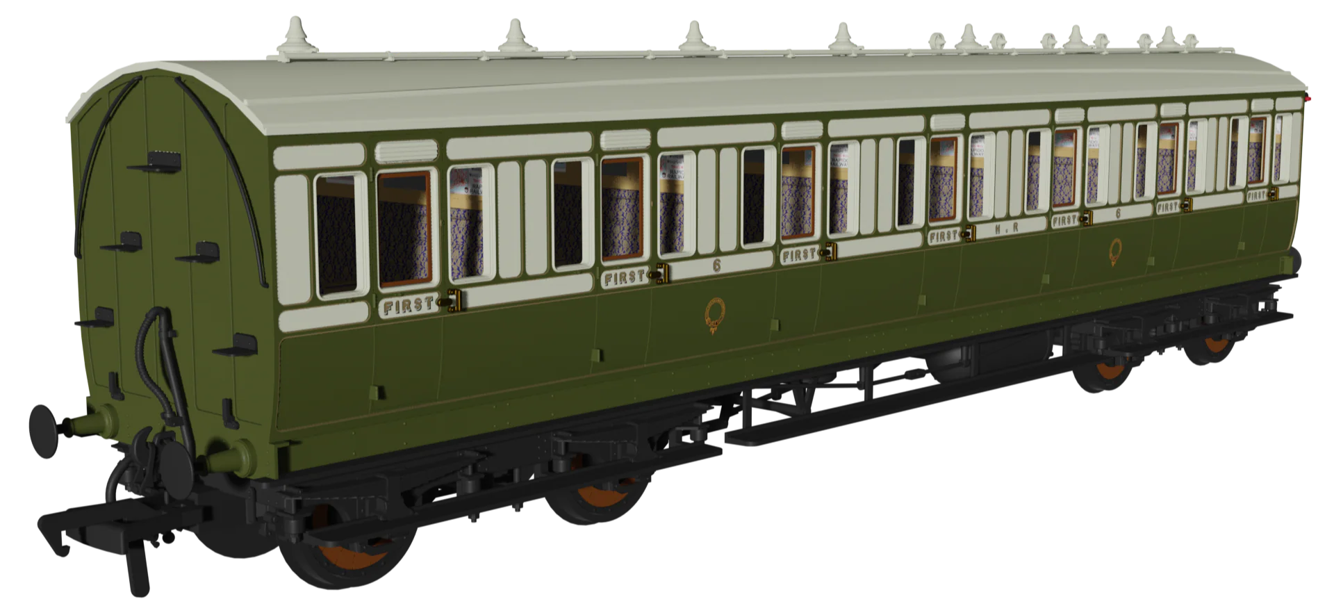 978117 ‘Evolution’ 48’ Highland Railway Green and White First No.6