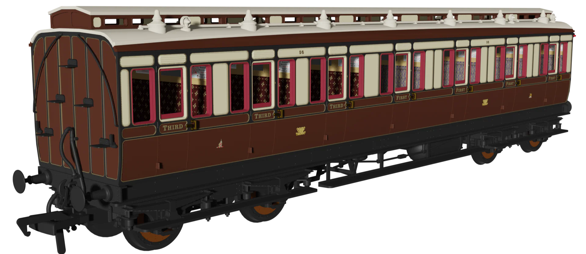 978134 ‘Evolution’ 48’ Great Western Railway Chocolate and Cream (Early Monogram) Composite No.56