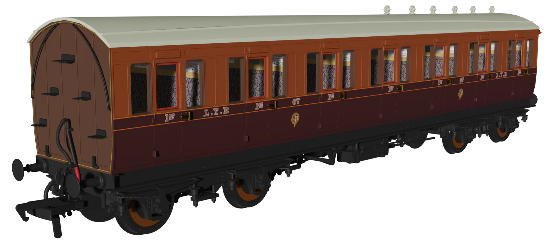 978141 ‘Evolution’ 48’ Lancashire and Yorkshire Railway Brown & Umber First No.67