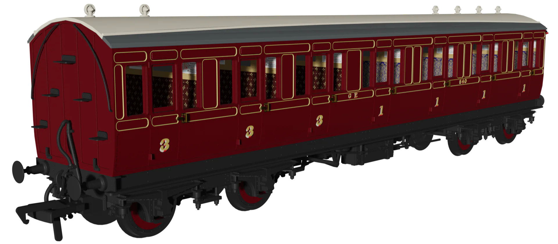 978146 ‘Evolution’ 48’ Great Eastern Railway Crimson Composite No.840