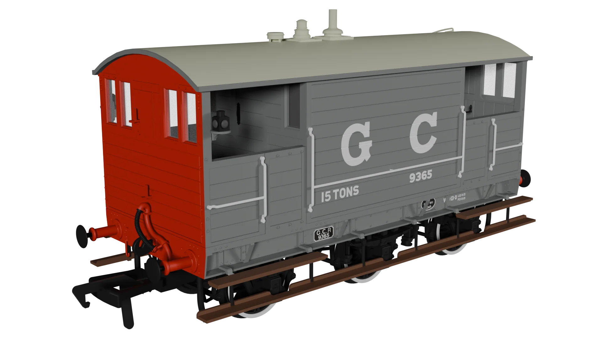 975002 GCR 15T 6w Brake - GC Grey No.9365