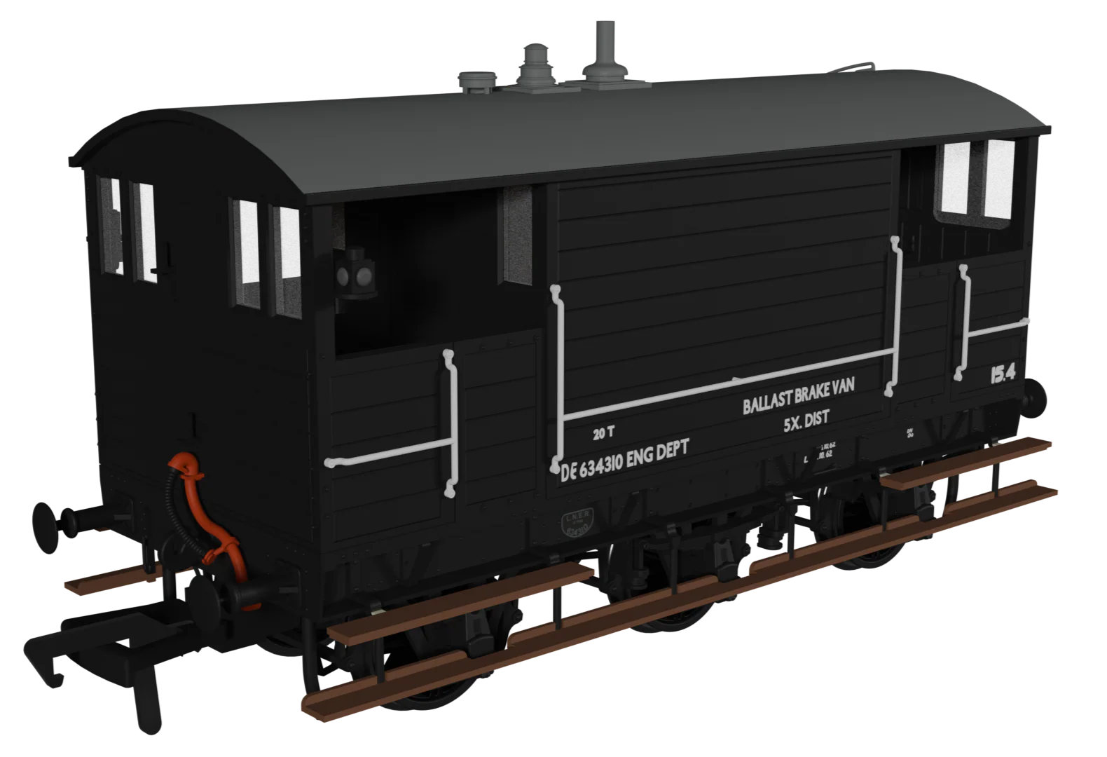 975015 GCR 15T 6w Brake - BR Bauxite No.DE634310