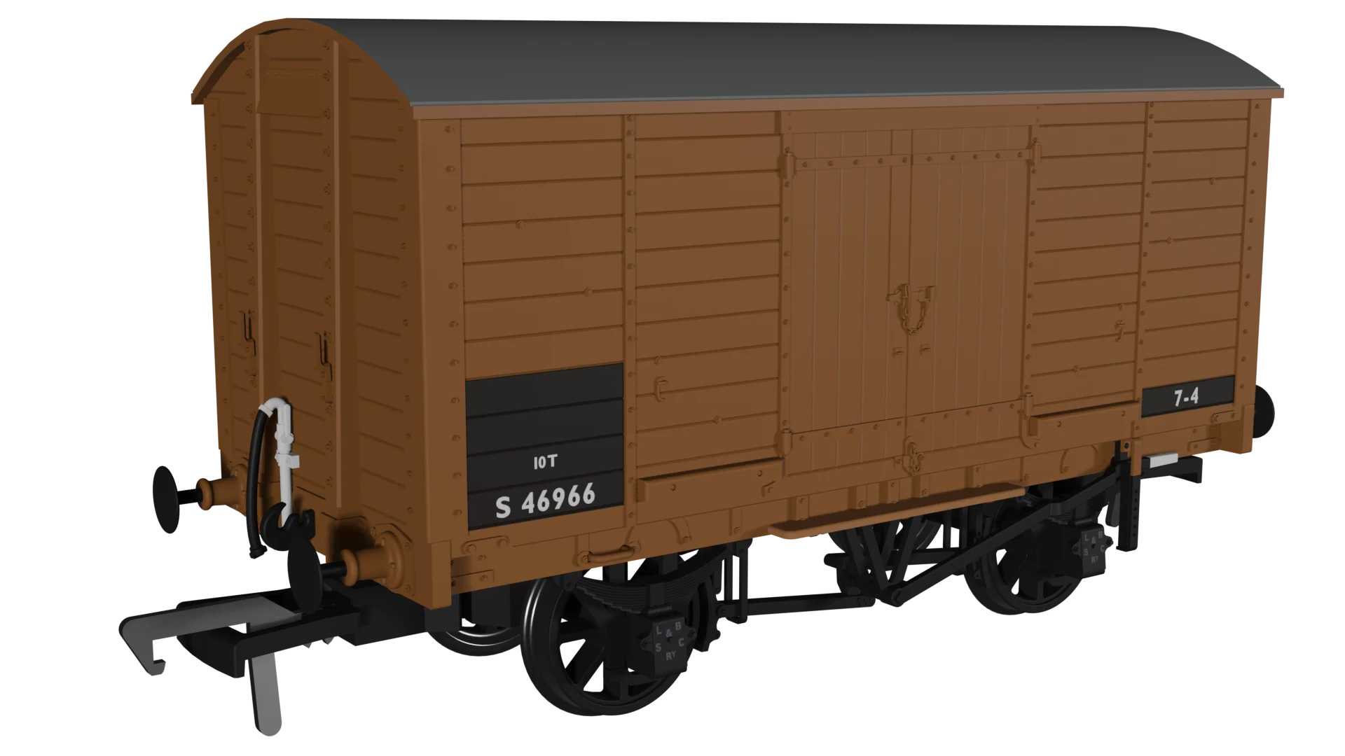979014 LB&SCR Dia.8-Ton Goods Van BR No.S46966 - Image 2