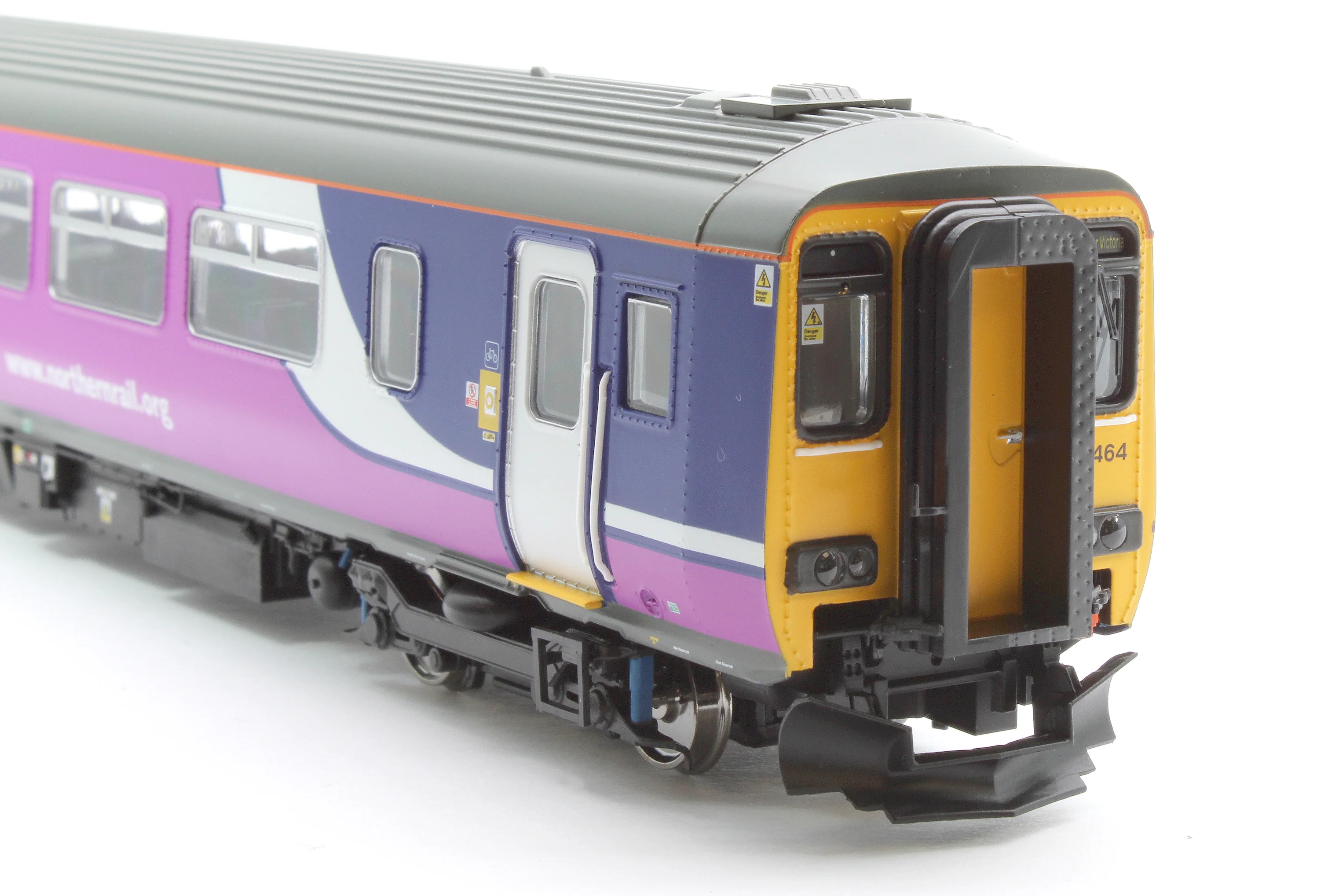 RT156-421 Class 156 Northern Midnight Blue Livery 2 Car DMU '156464' - Image 7