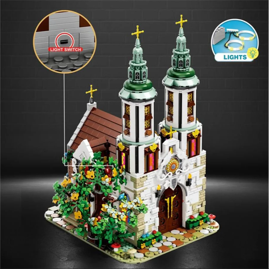 66023 St Andrew's Church 3087pc Construction Set - Image 2