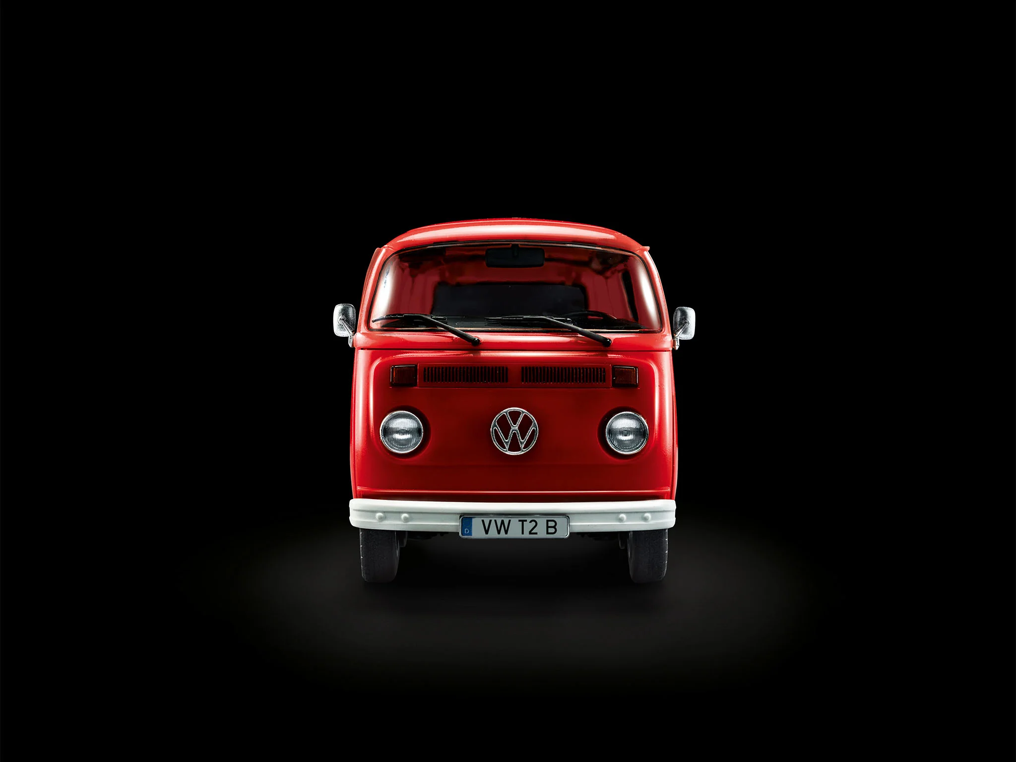 00459 Volkswagen T2 Bus Easy-Click Technik (1:24 Scale ) Model Kit - Image 3