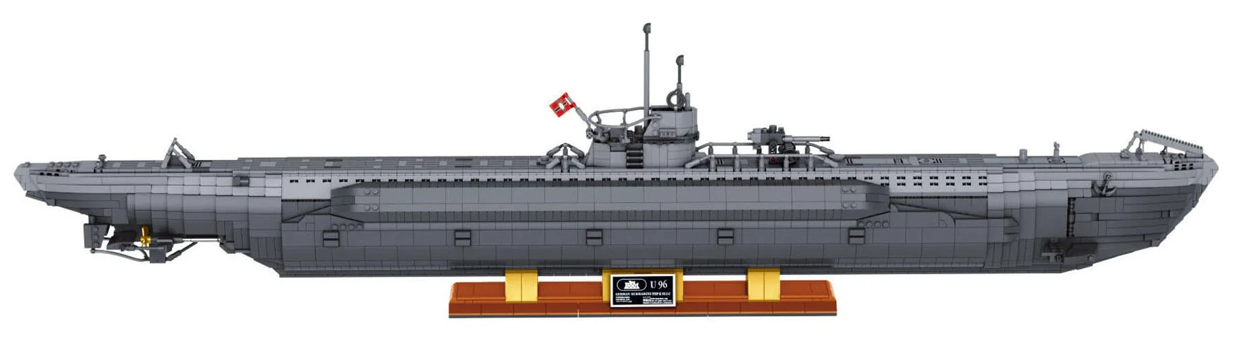 00960 Submarine "Das Boot" - Brick System Model Kit - Image 10