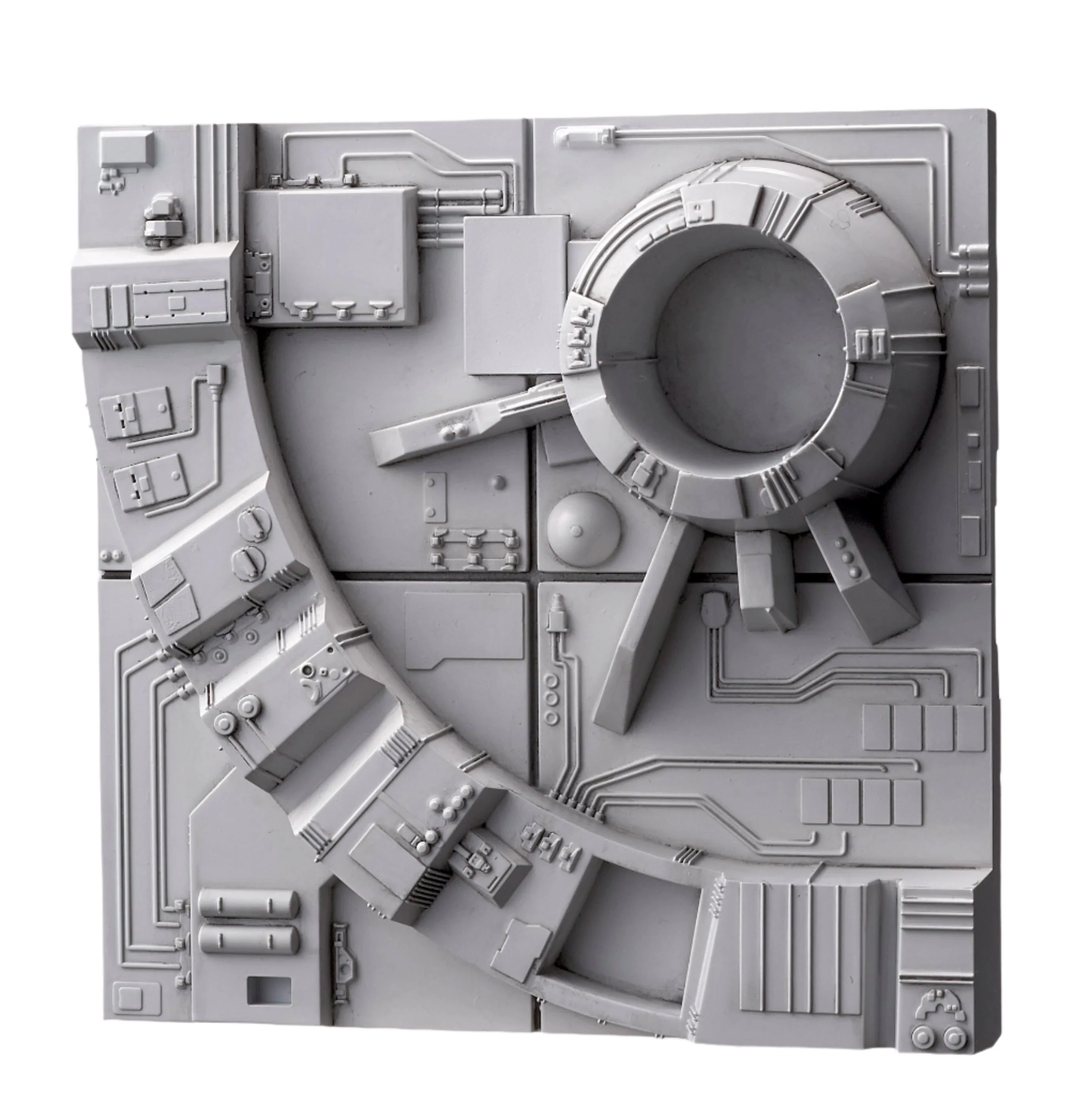 01201 Bandai Star Wars TIE Fighter (1:72 Scale) Model Kit - Image 2