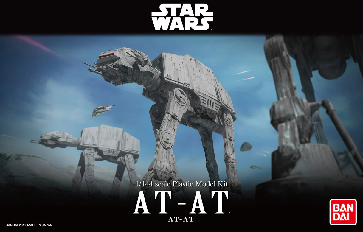 01205 Bandai Star Wars AT-AT (1:144 Scale) Model Kit - Image 7