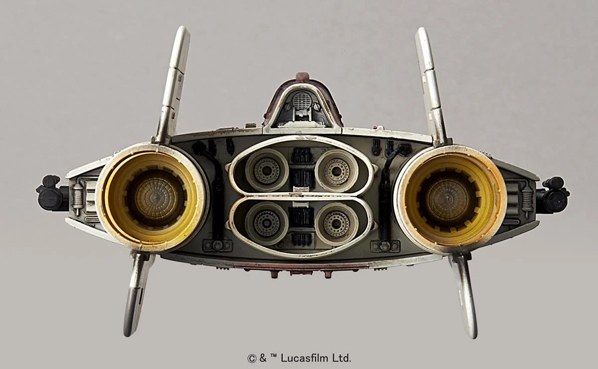 01210 Bandai Star Wars A-Wing Starfighter (1:72 Scale) Model Kit - Image 7