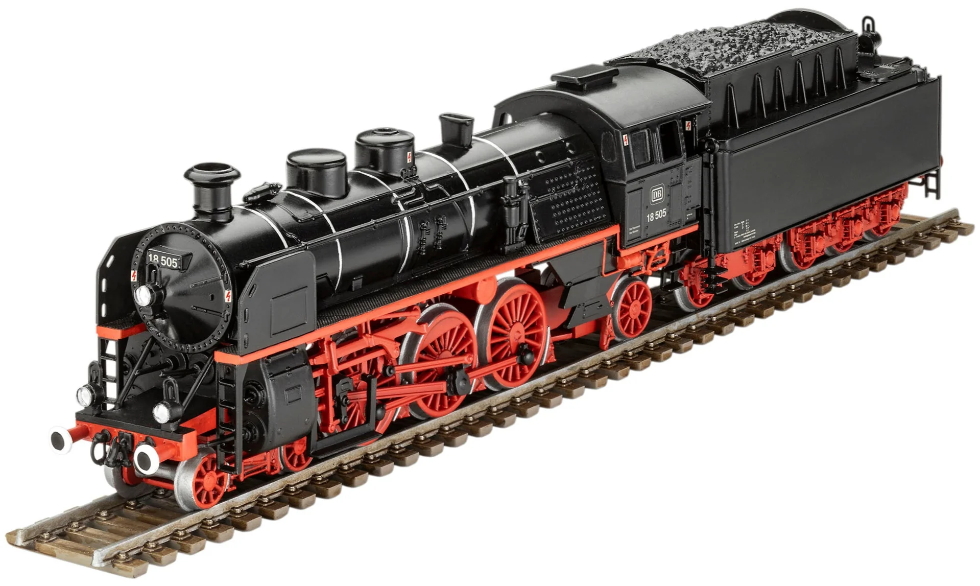 02167 Express Locomotive BR 18 505 with Tender 2'3' T38 Model Kit - Image 2