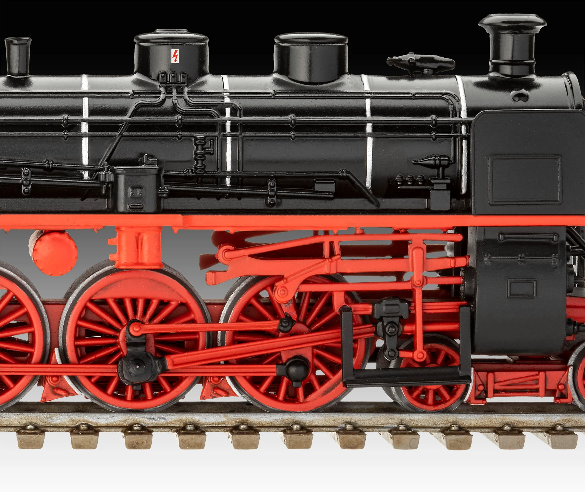 02167 Express Locomotive BR 18 505 with Tender 2'3' T38 Model Kit - Image 4