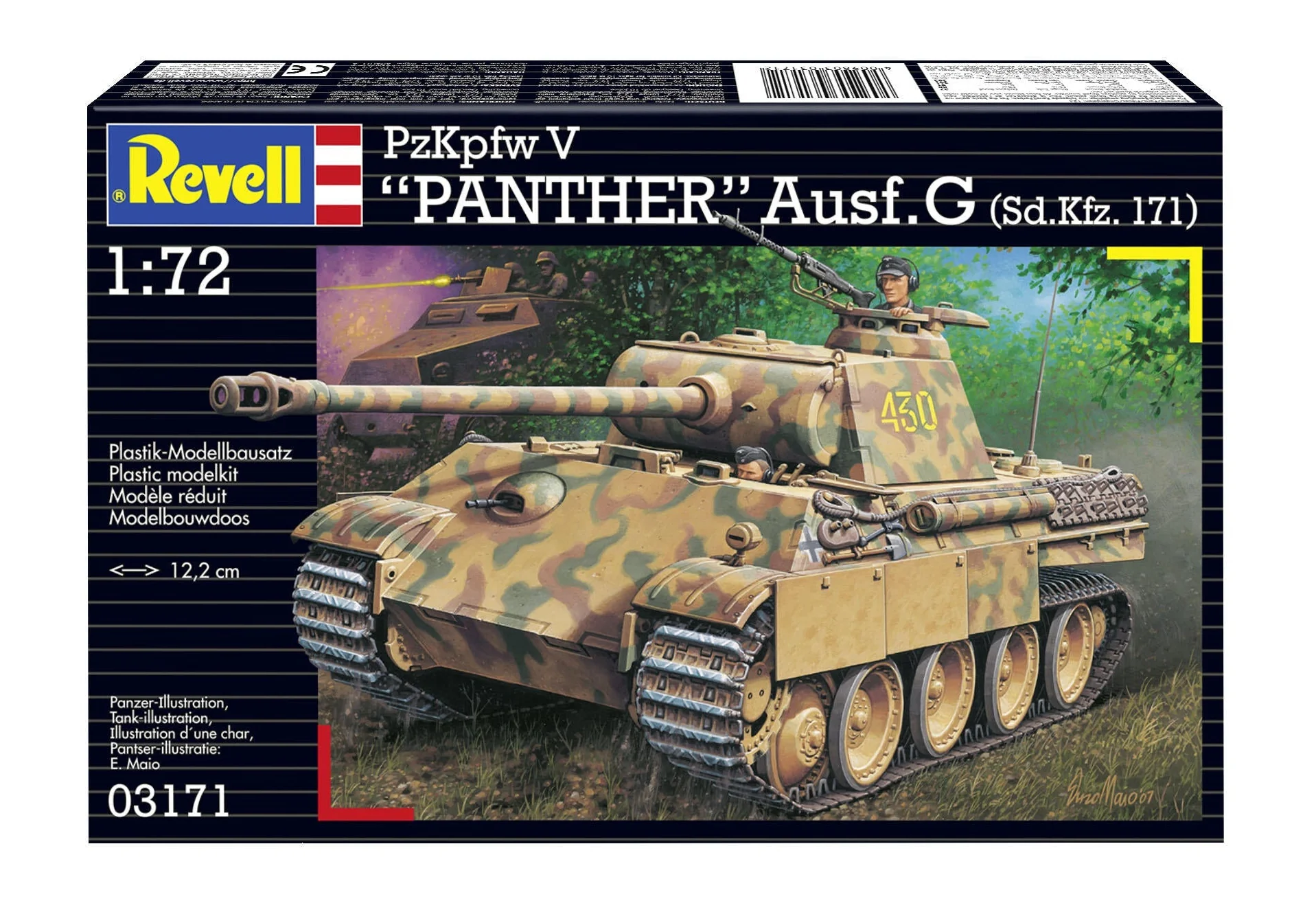 03171 PzKpfw V Panther Ausf.G (Sd.Kfz. 171) Model Kit - Image 4