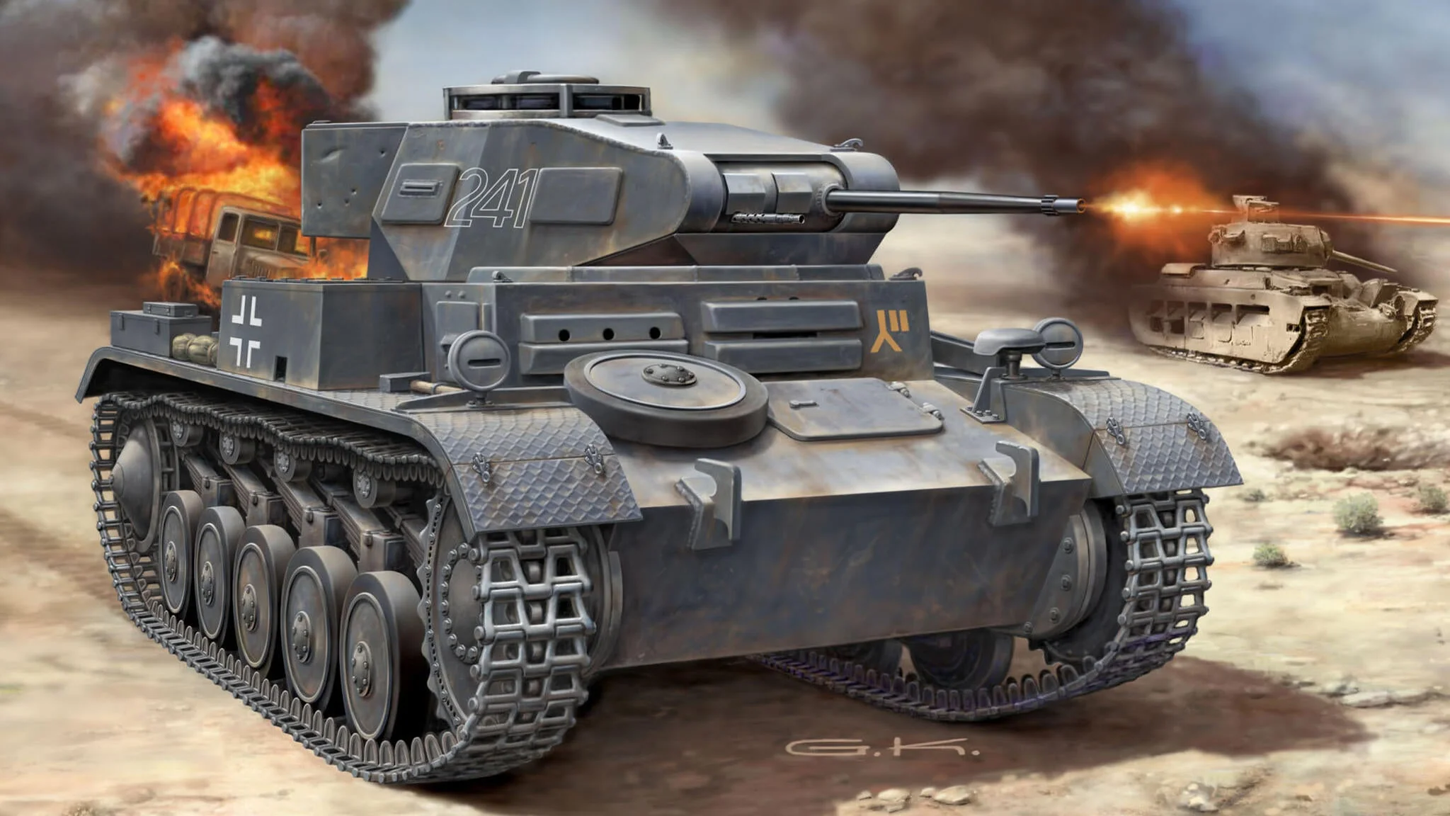 03229 PzKpfw II Ausf. F Model Kit - Image 4