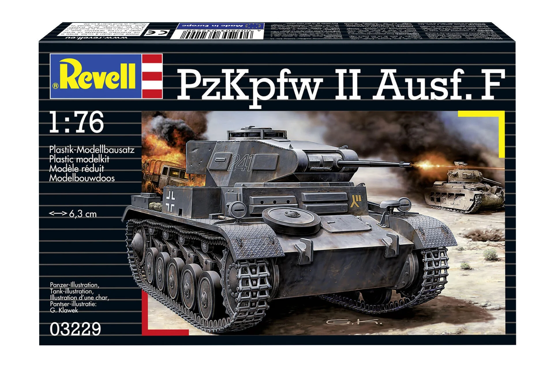 03229 PzKpfw II Ausf. F Model Kit - Image 5
