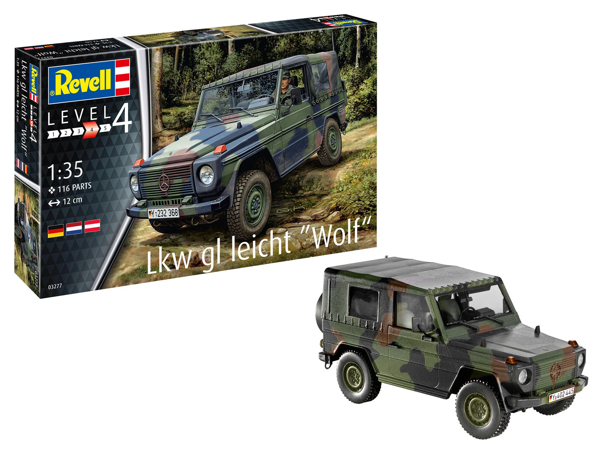 03277 Lkw gl leicht "Wolf" Model Kit