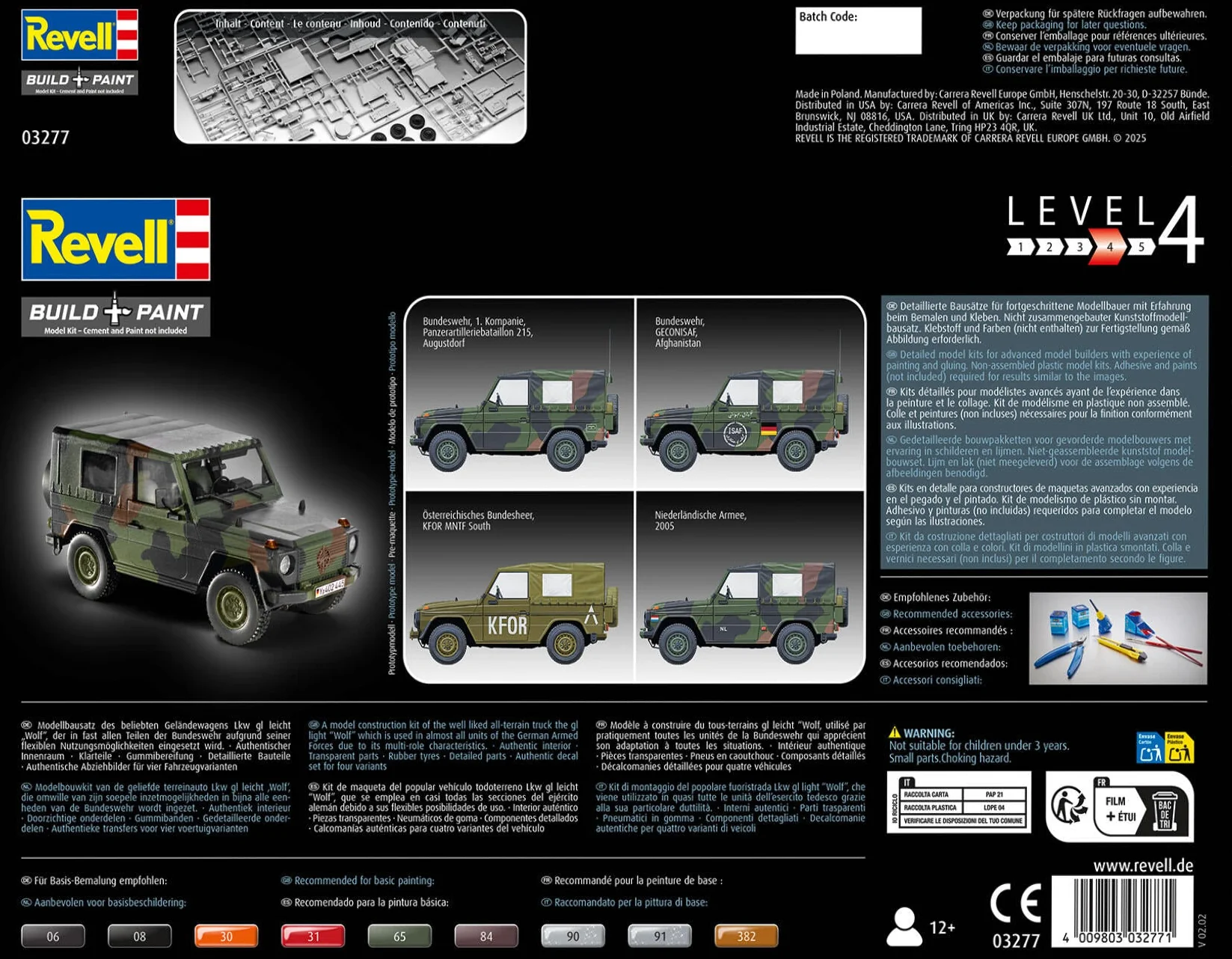 03277 Lkw gl leicht "Wolf" Model Kit - Image 5