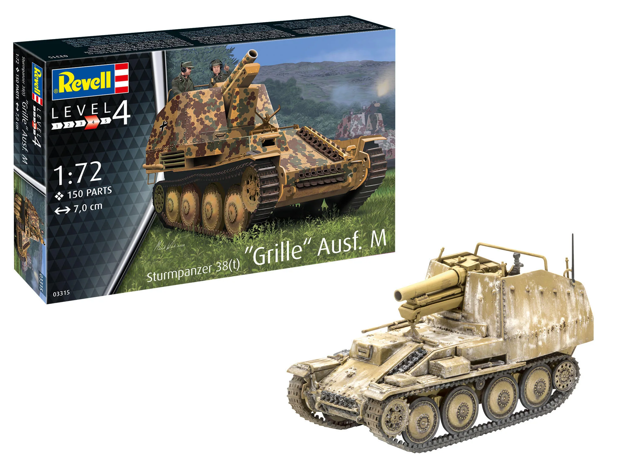 03315 Sturmpanzer 38(t) "Grille" Ausf. M Model Kit