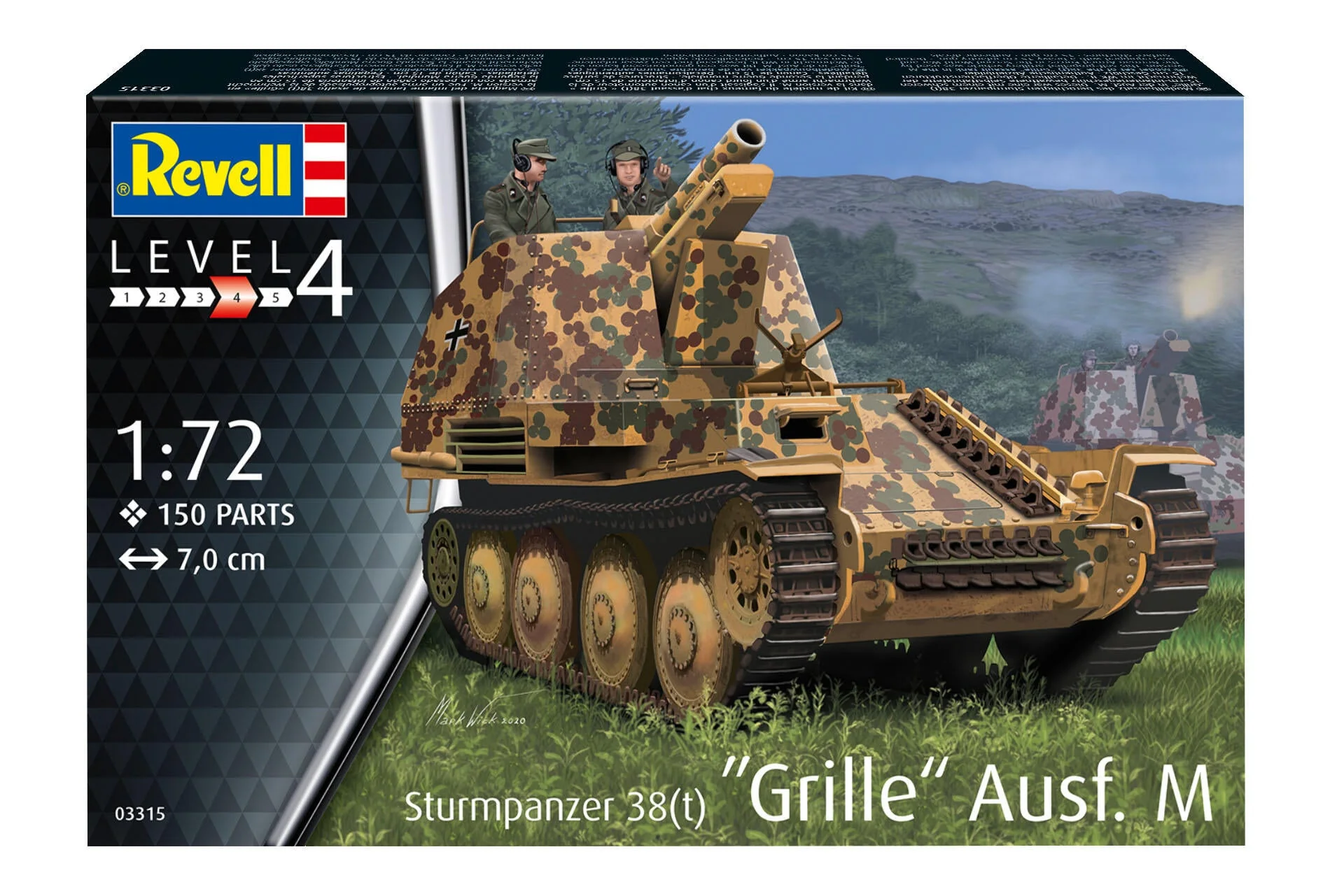 03315 Sturmpanzer 38(t) "Grille" Ausf. M Model Kit - Image 7