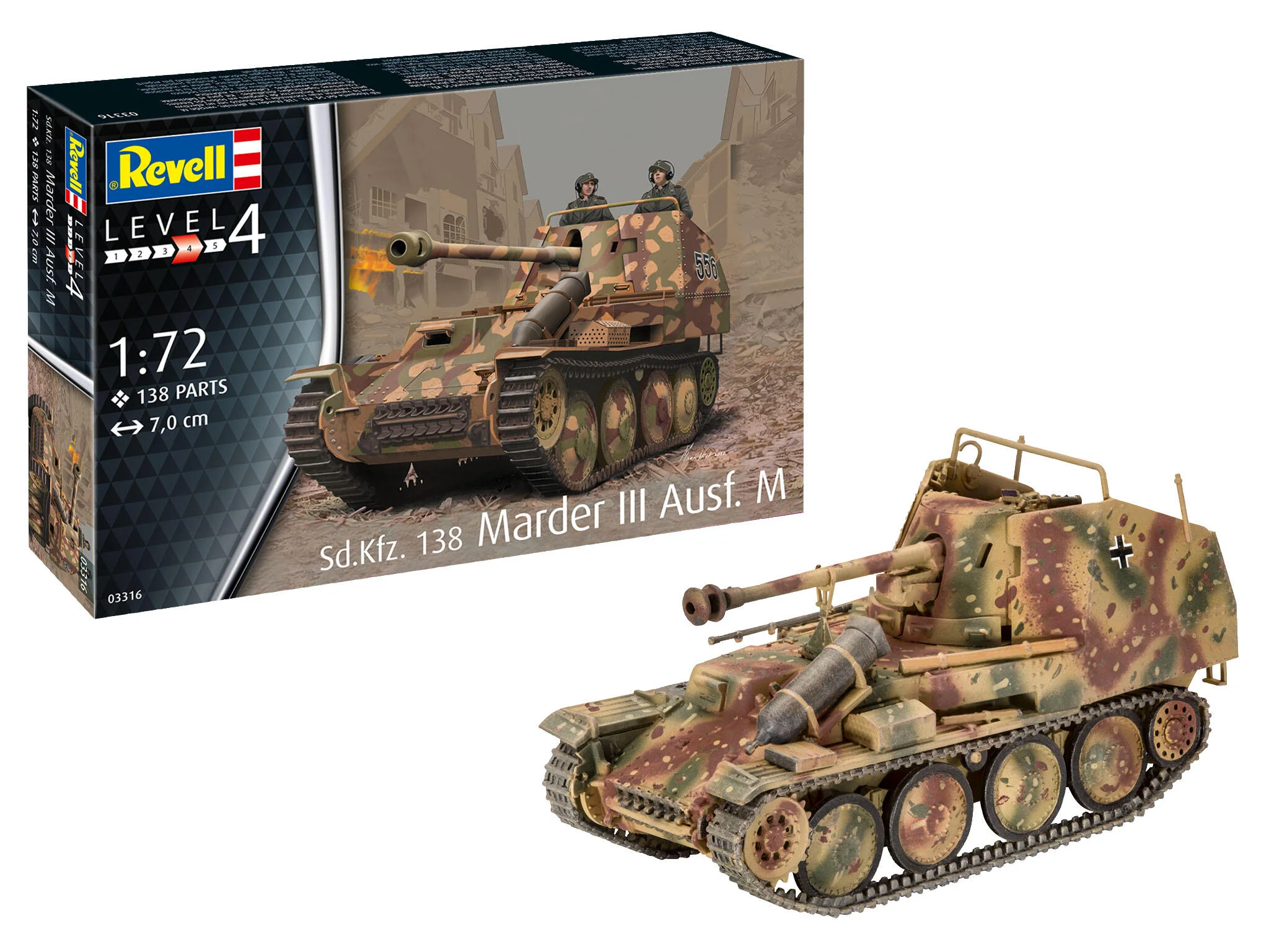 03316 Sd.Kfz. 138 "Marder III" Ausf. M Model Kit