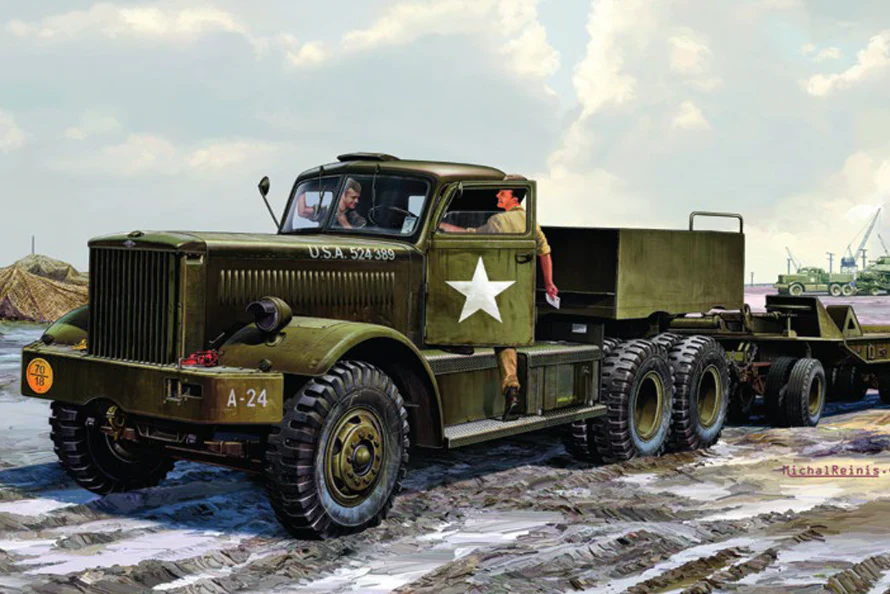 03364 M19 Tank Transporter Model Kit - Image 8