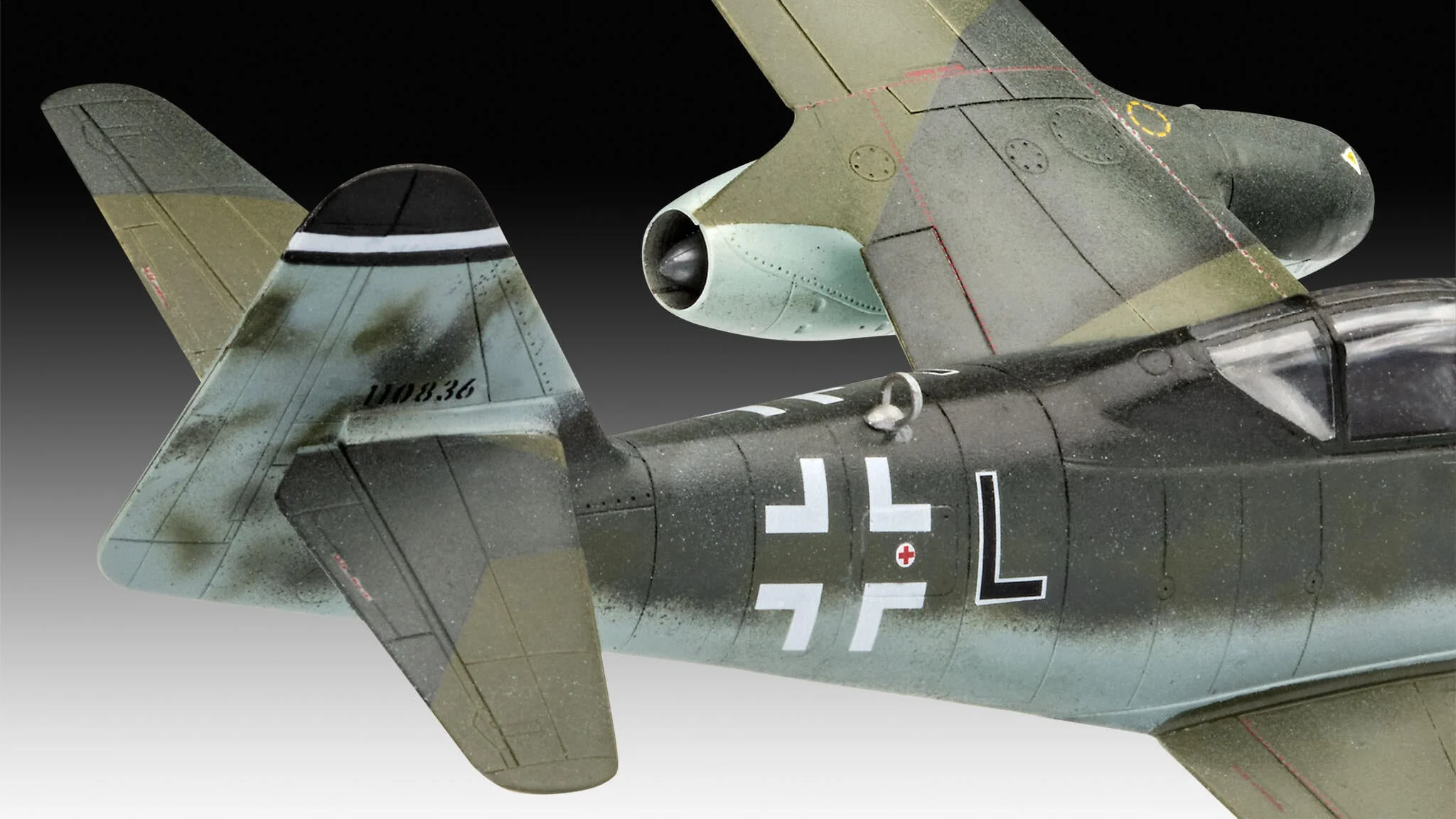 03711 Combat Set Messerschmitt Me262 & P-51B Mustang Model Kit - Image 4