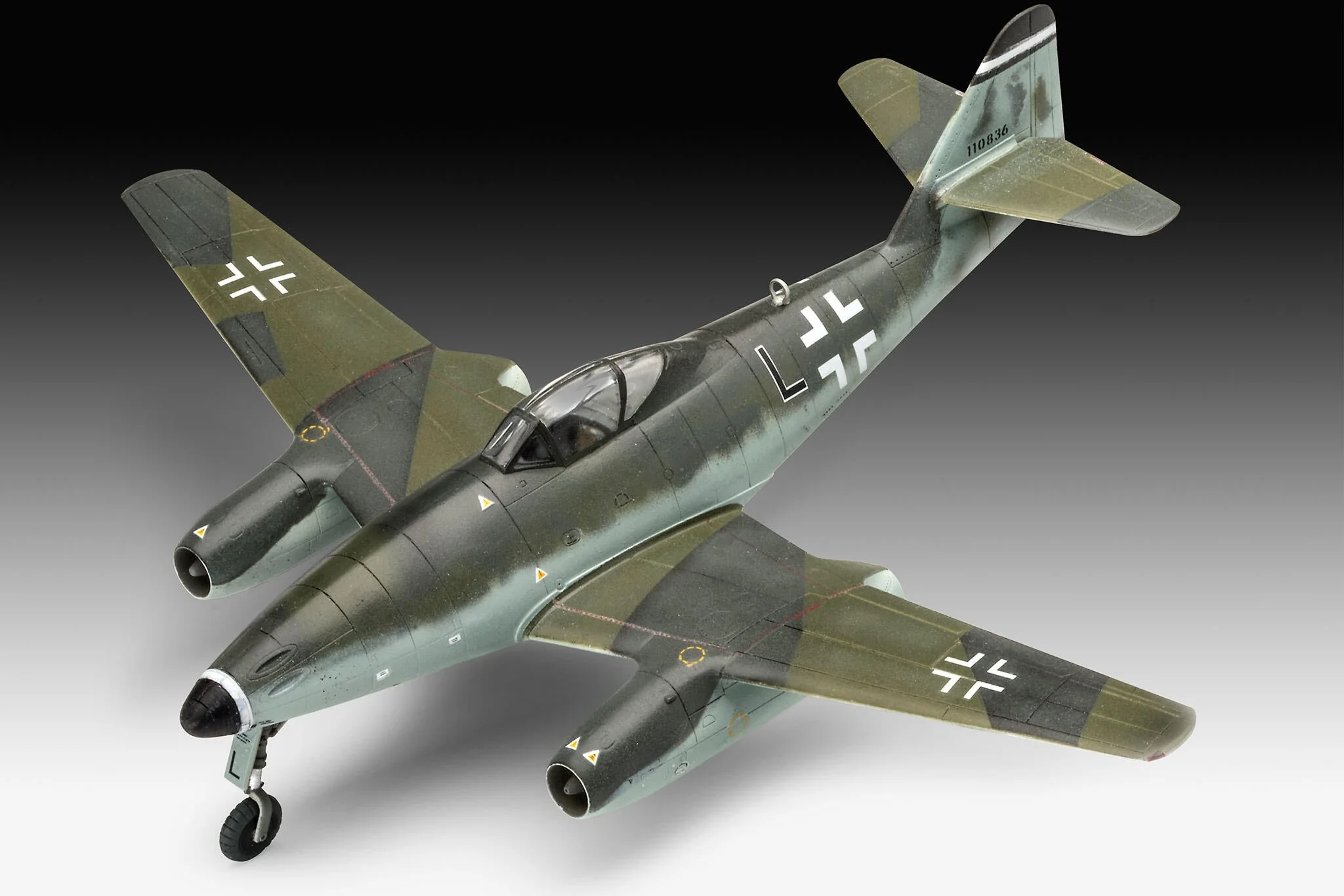 03711 Combat Set Messerschmitt Me262 & P-51B Mustang Model Kit - Image 8
