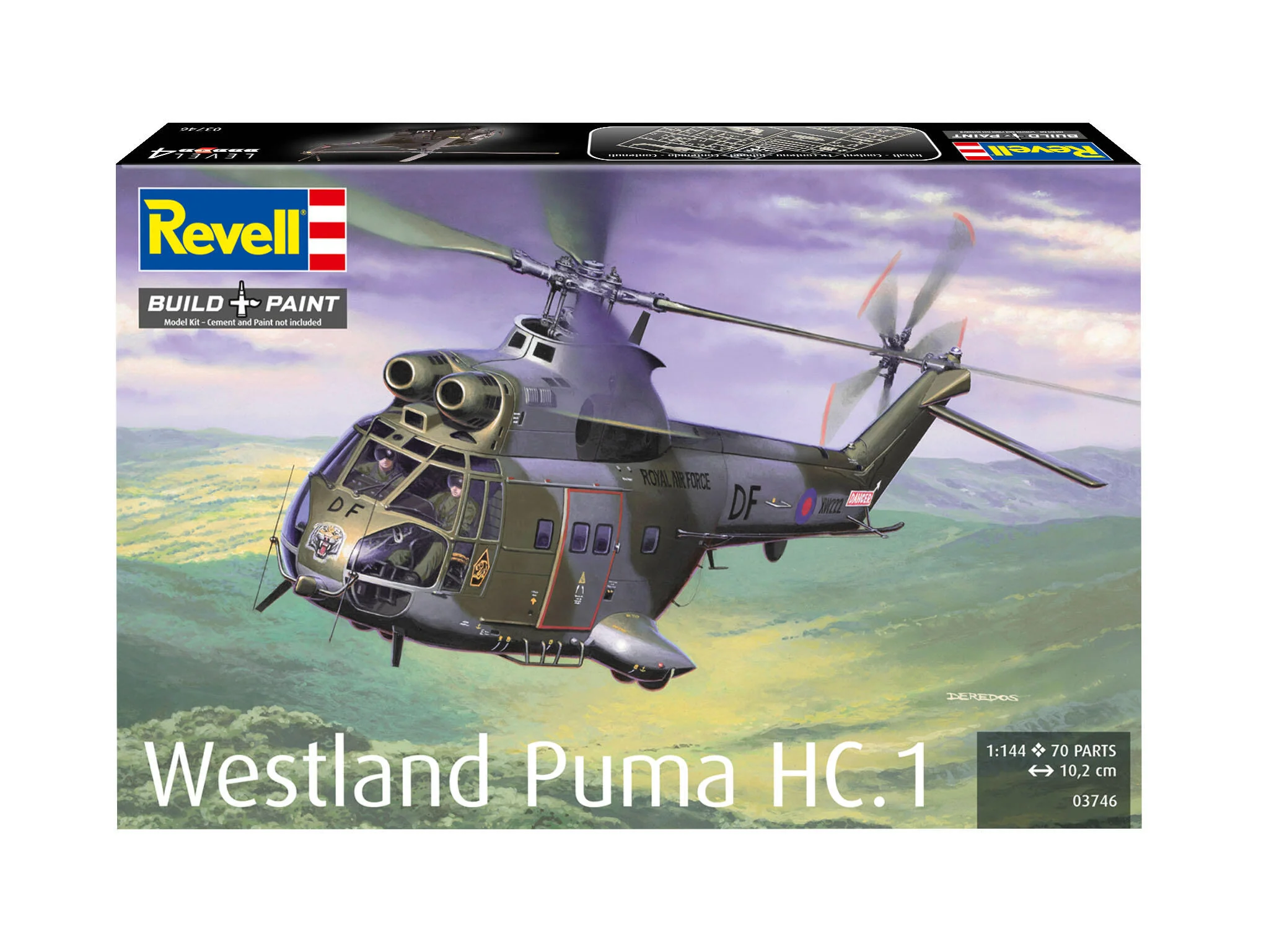 03746 Westland Puma HC.1 Model Kit - Image 8