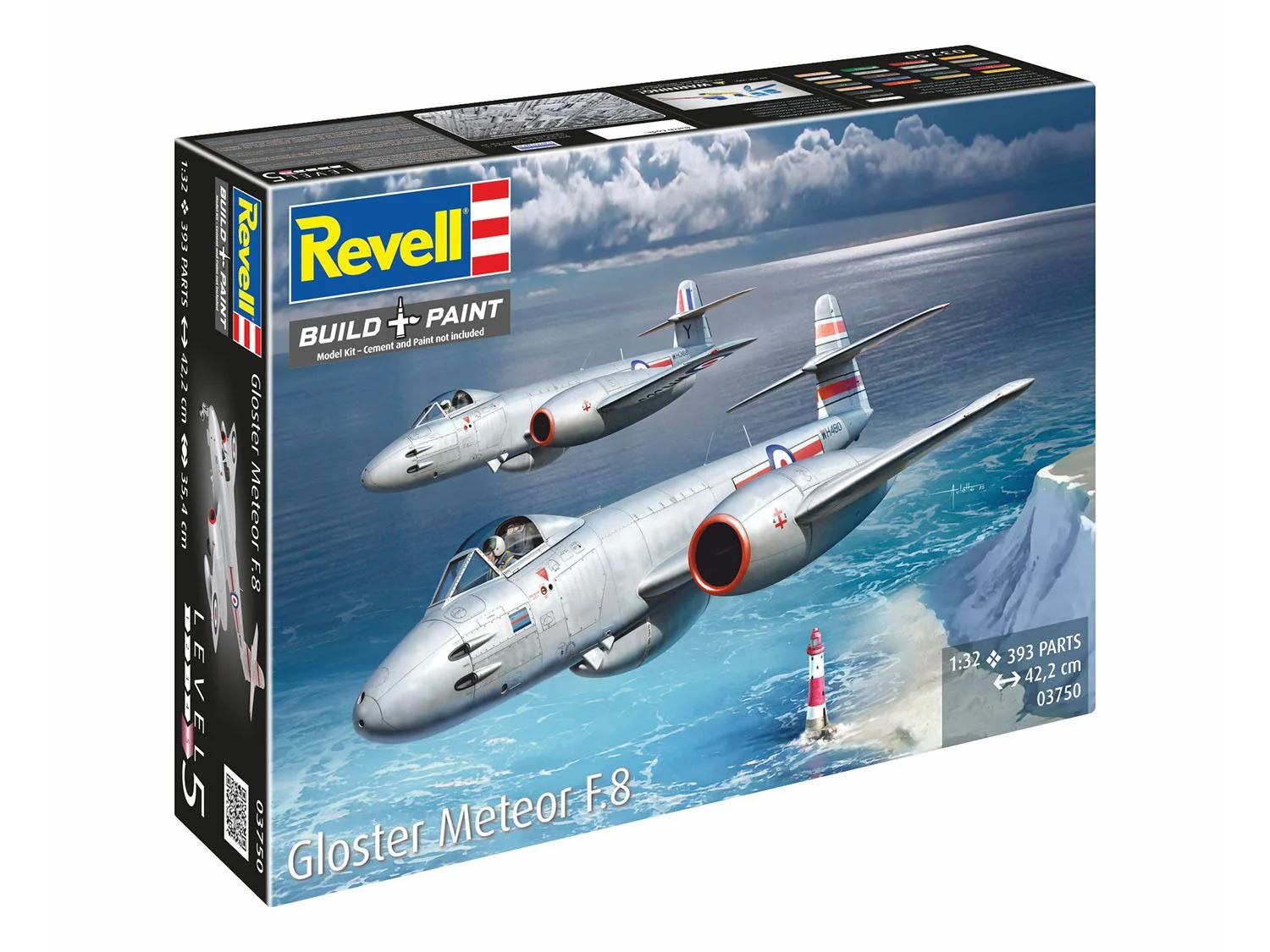 03750 US Gloster Meteor F.8/FR.9 Model Kit