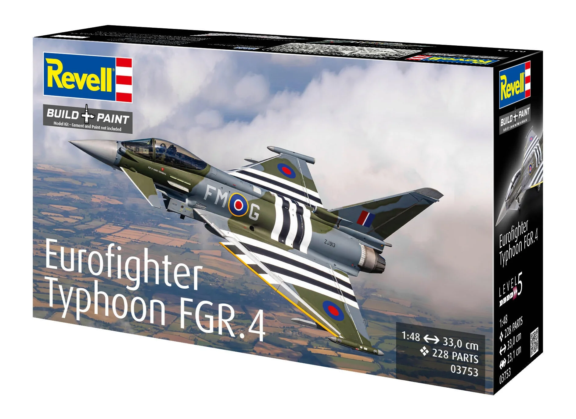 03753 Eurofighter Typhoon FGR.4 Model Kit - Image 10