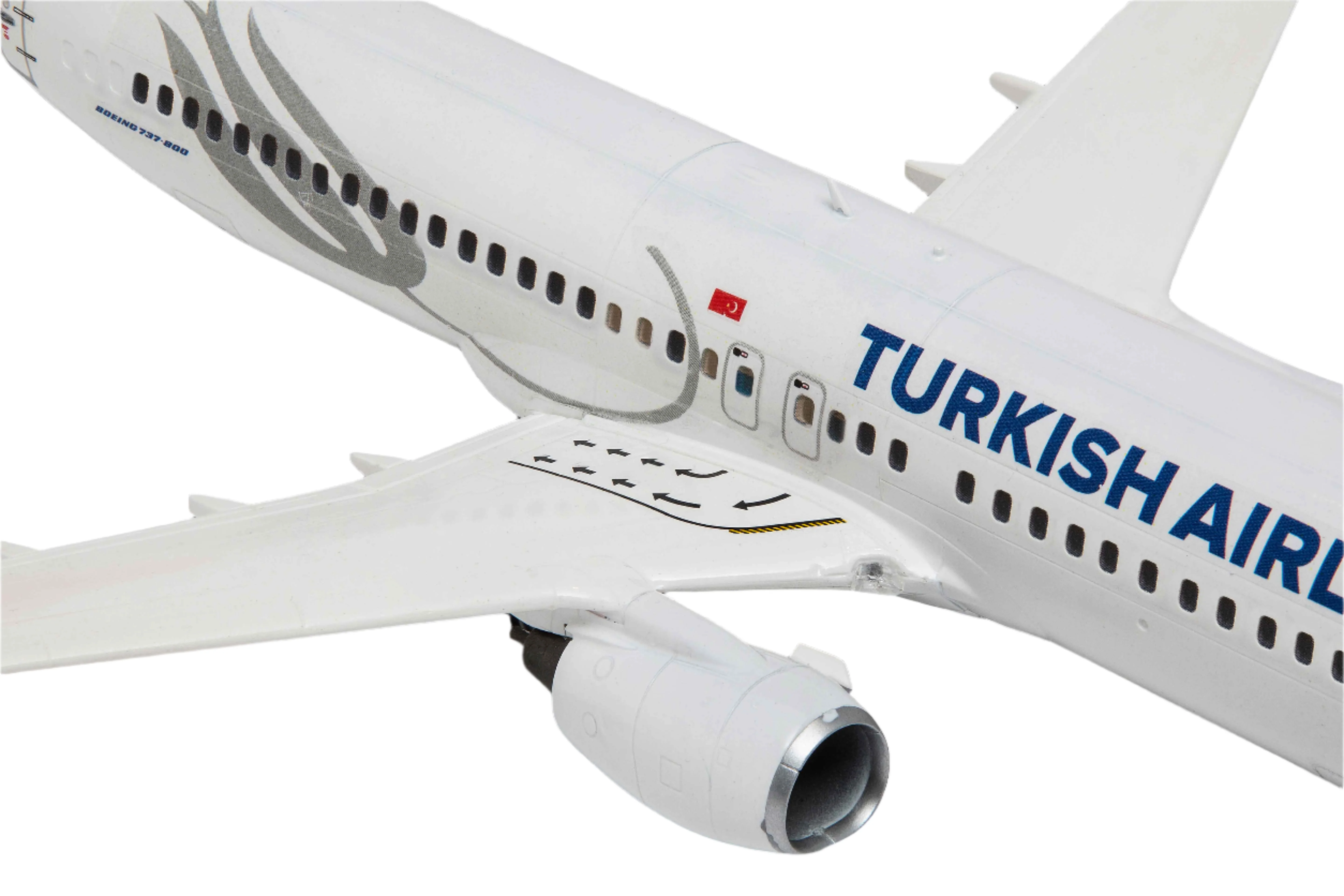 03772 Boeing 737-800 "Turkish Airlines" Model Kit - Image 4