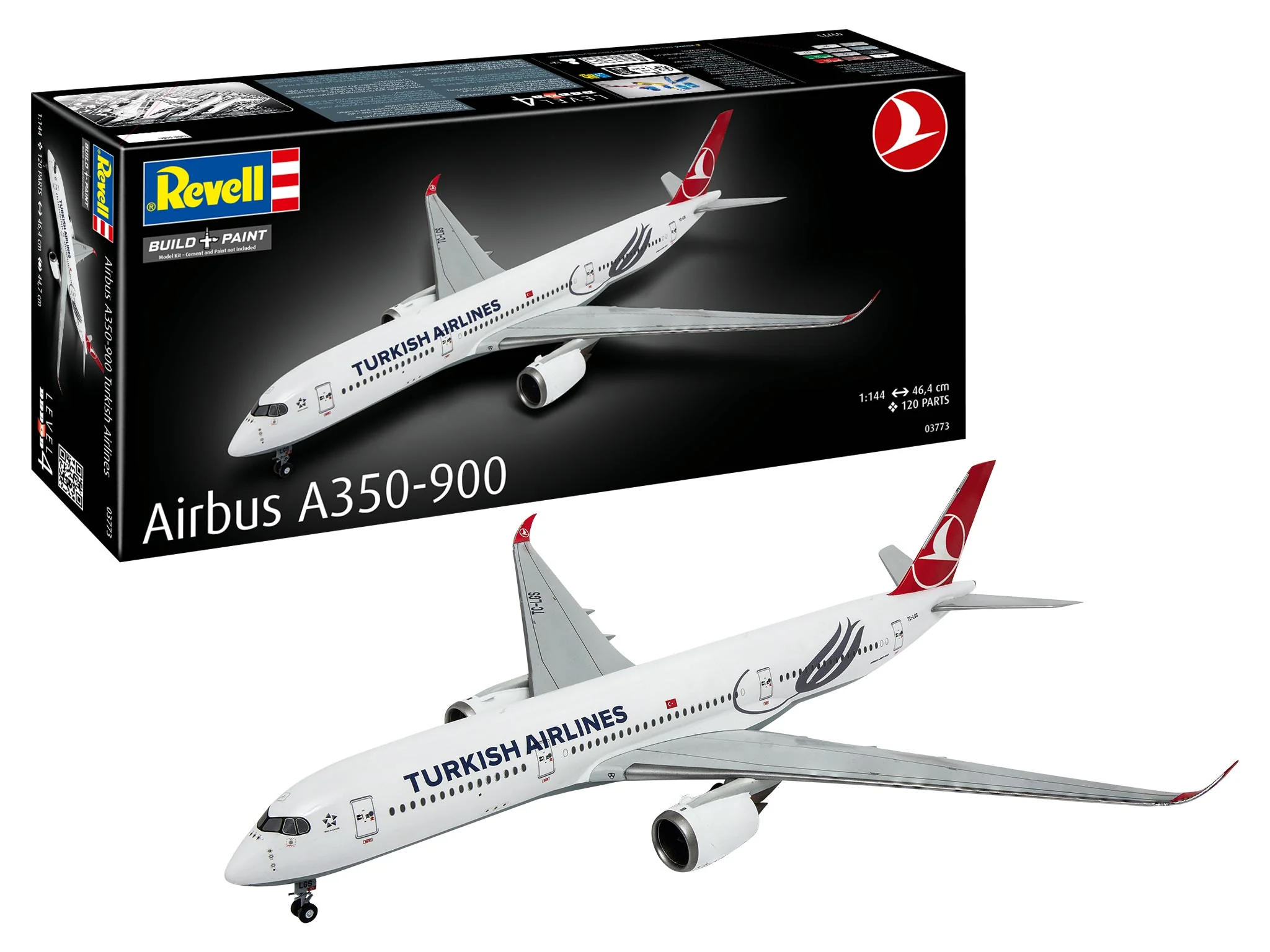 03773 Airbus A350-900 "Turkish Airlines" Model Kit